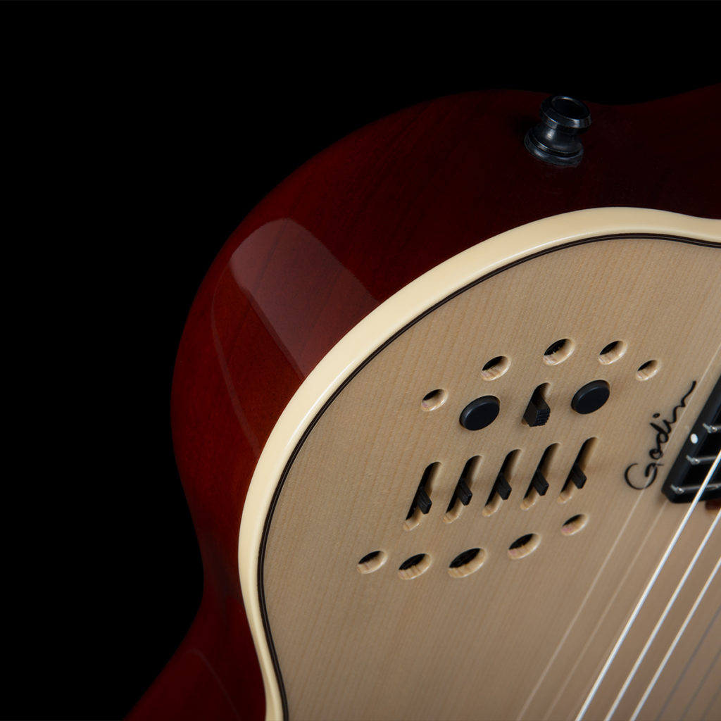 Godin Multiac Natural HG Classical Guitar w/Bag