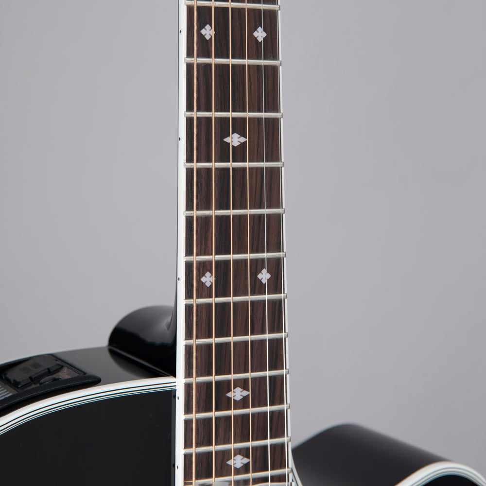 Takamine EF341SC Dreadnought Acoustic Electric Guitar Black