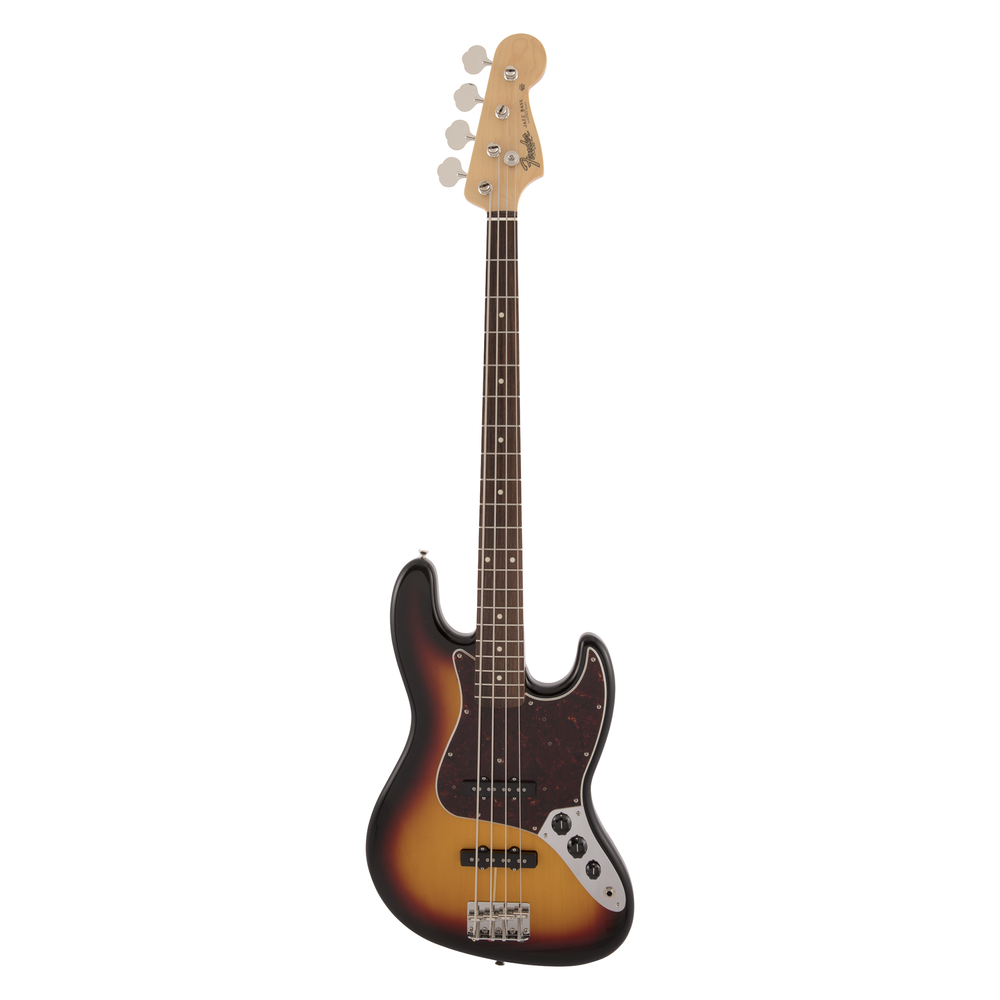 Fender Made in Japan Traditional 60s Jazz Bass®, Rosewood Fingerboard, 3-Color Sunburst