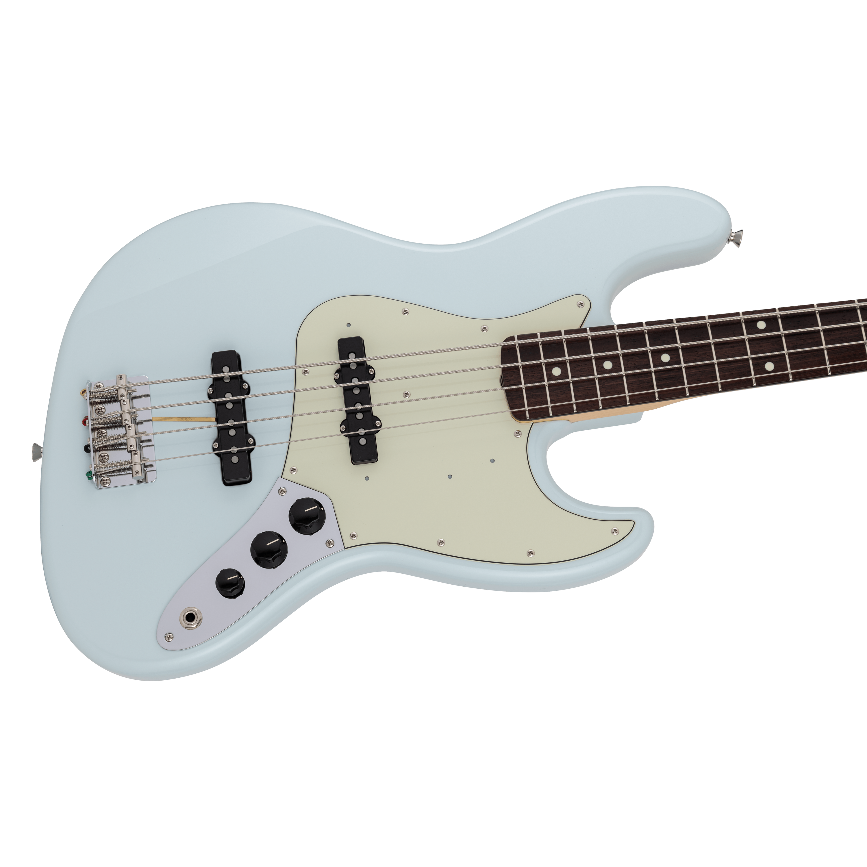 Fender Made in Japan Traditional 60s Jazz Bass®, Rosewood Fingerboard, Sonic Blue w/Bag