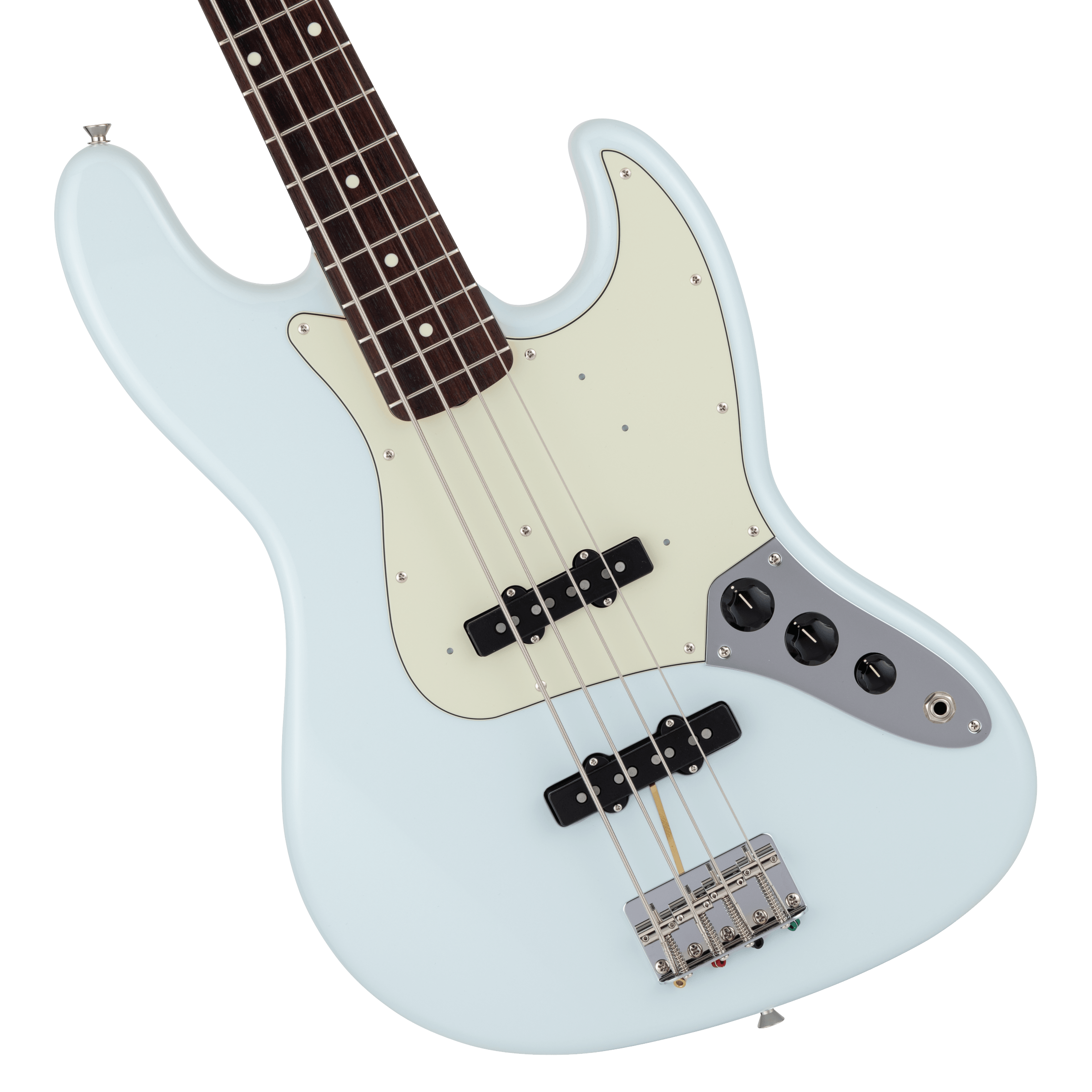 Fender Made in Japan Traditional 60s Jazz Bass®, Rosewood Fingerboard, Sonic Blue w/Bag