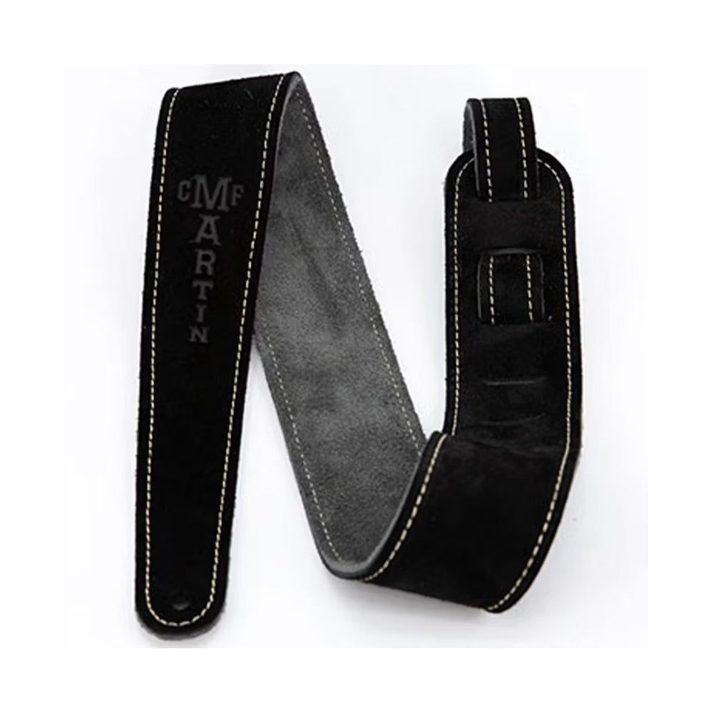 Martin Strap Suede Black