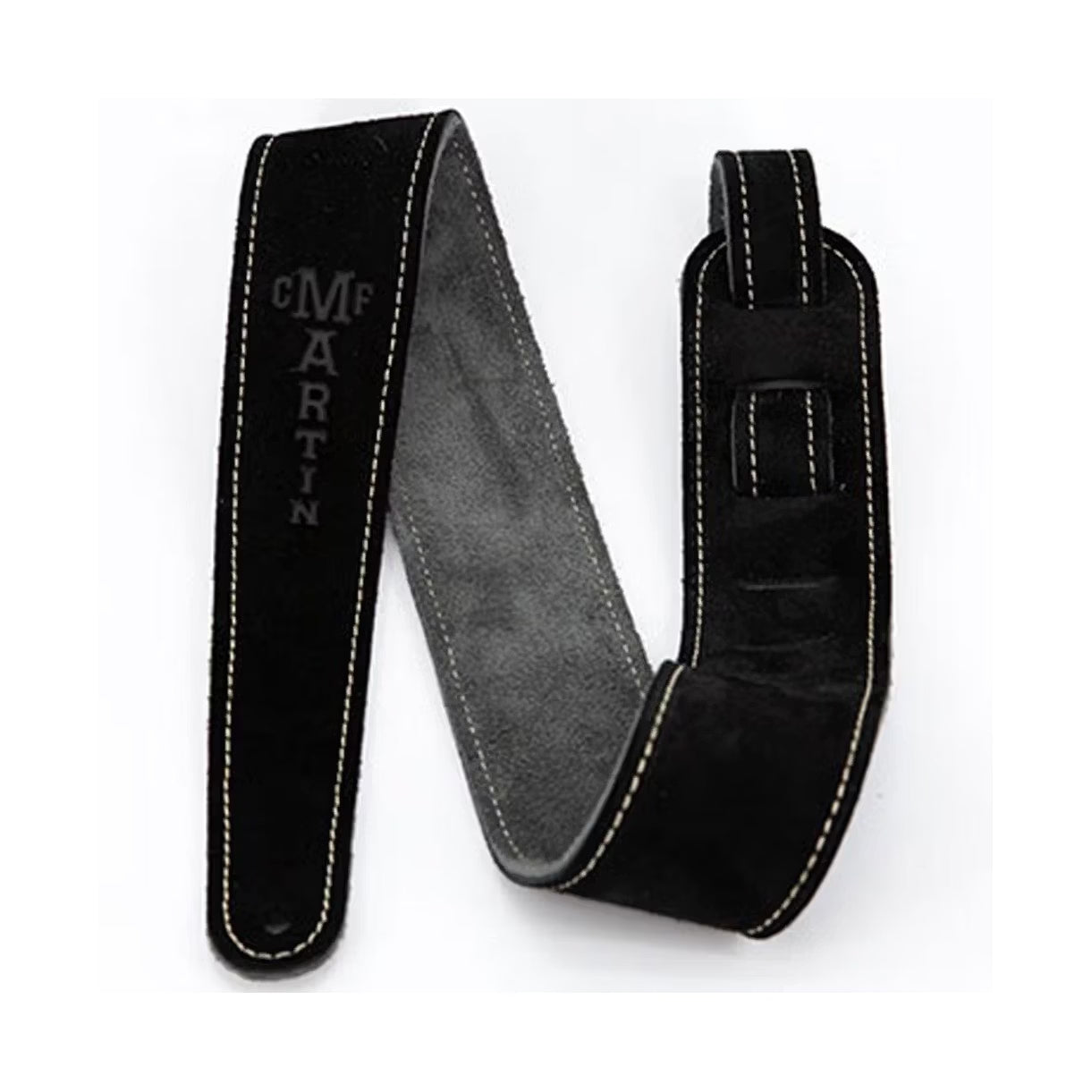 Martin Strap Suede Black