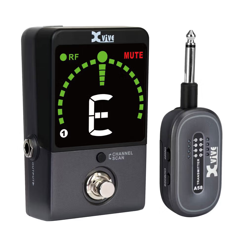 Xvive P58 Wireless Guitar & Pedal Tuner System