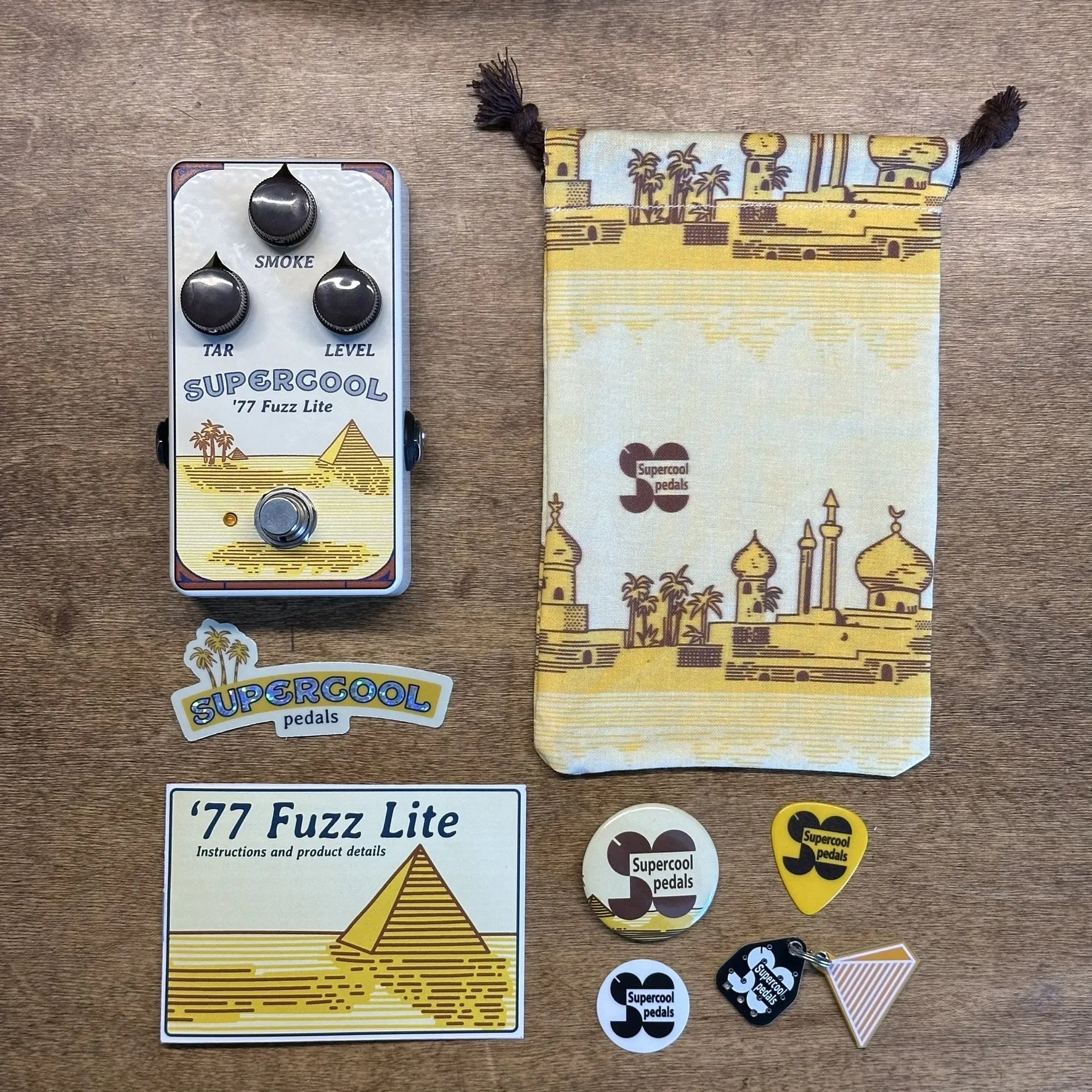 Supercool Pedals 77 Fuzz Lite Pedal