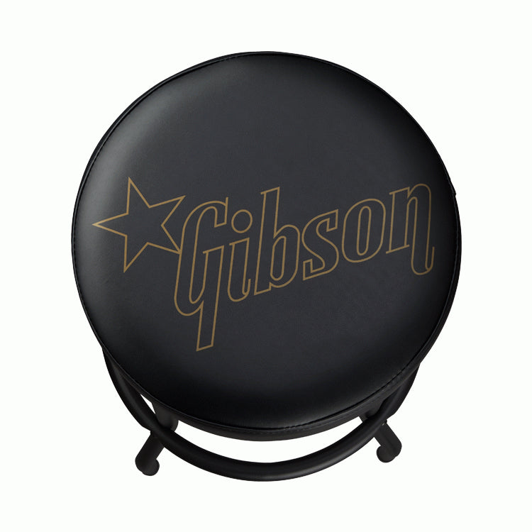 Gibson Premium Guitar Stool Star Logo Tall