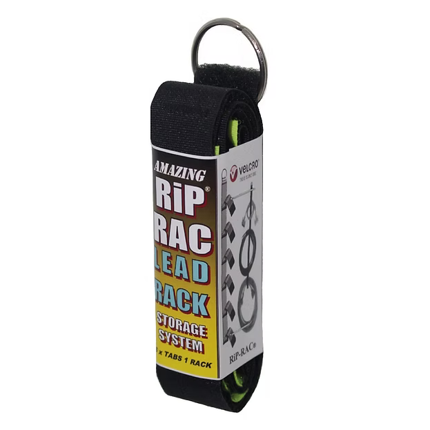Rip Rac Velcro Cable Storage System Yellow 6x100mm Tabs