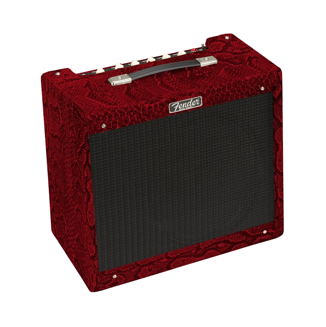 Fender FSR Blues Junior IV - Red Snakeskin/Black w/Eminence Texas Heat (Limited Edition)