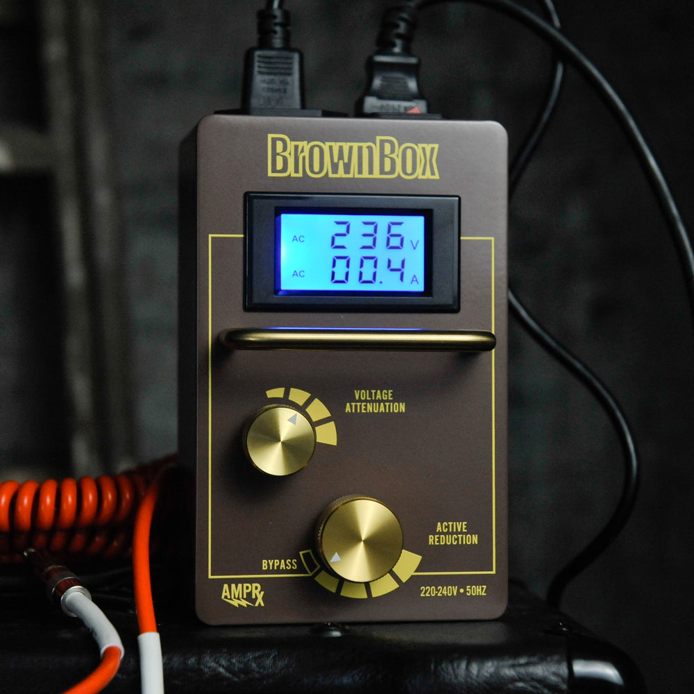 AmpRx Brown Box Amplifier Attenuator 220-240V, 50/60hz