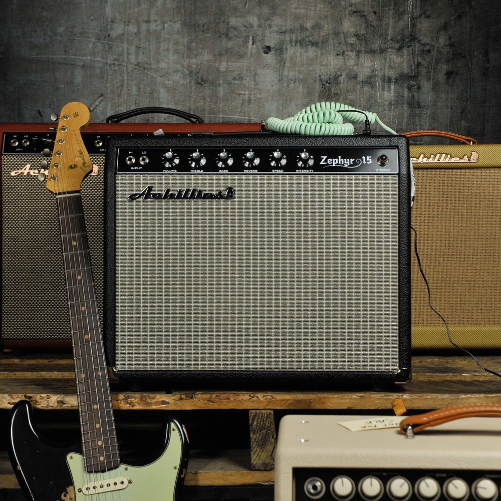 Achillies Zephyr 15 1 x 10 Combo Black Tolex