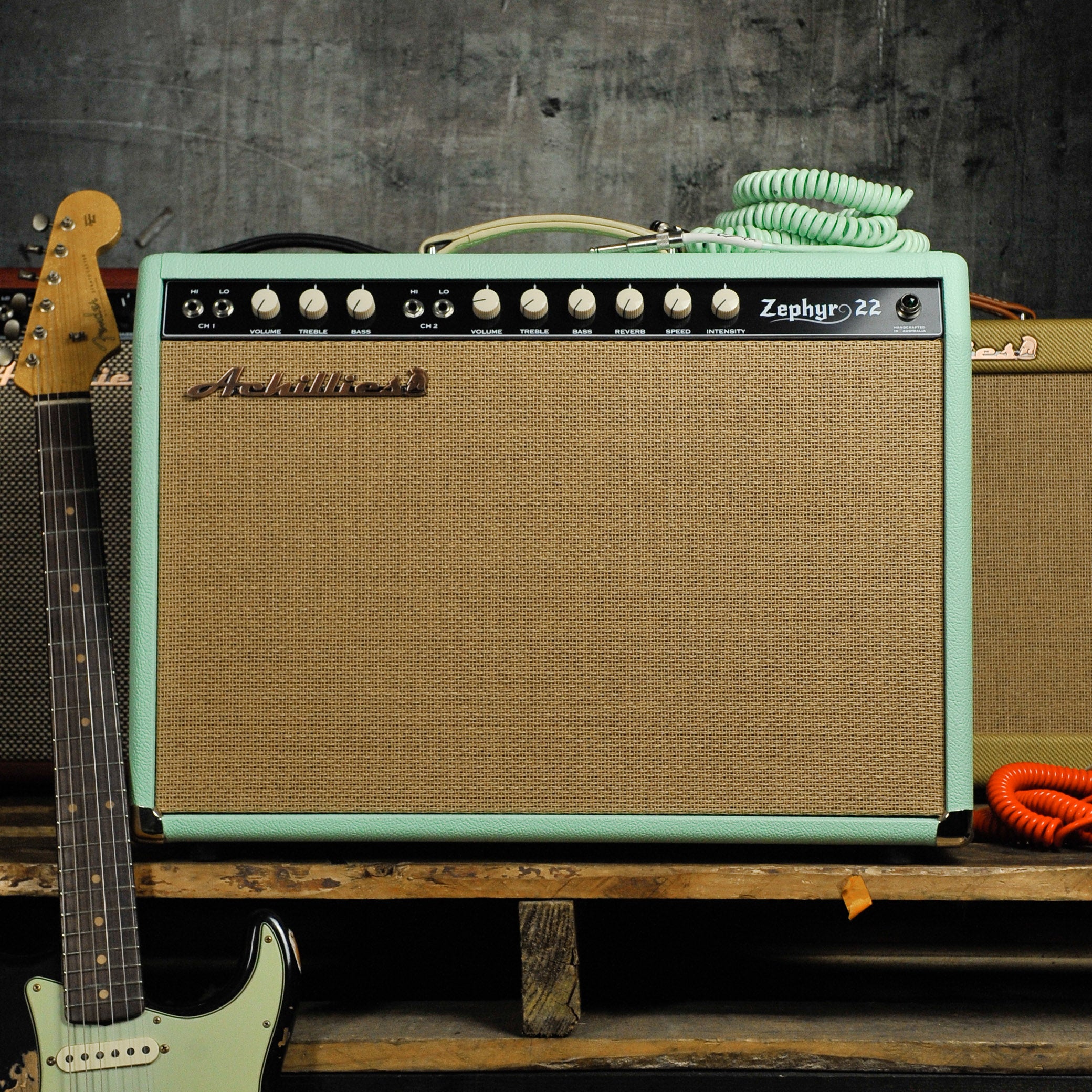 Achillies Zephyr 22 Sea Foam Green 1x12