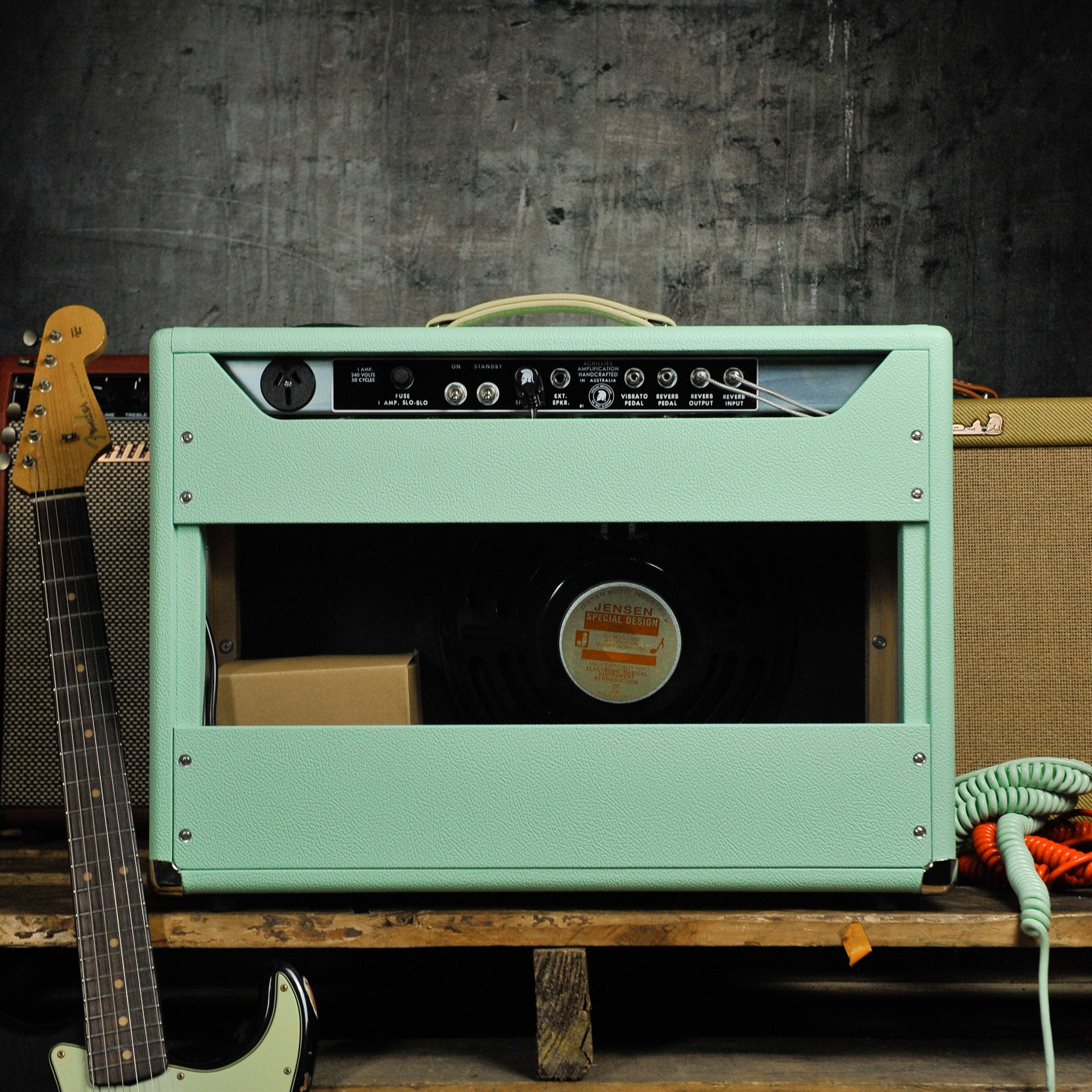 Achillies Zephyr 22 Sea Foam Green 1x12