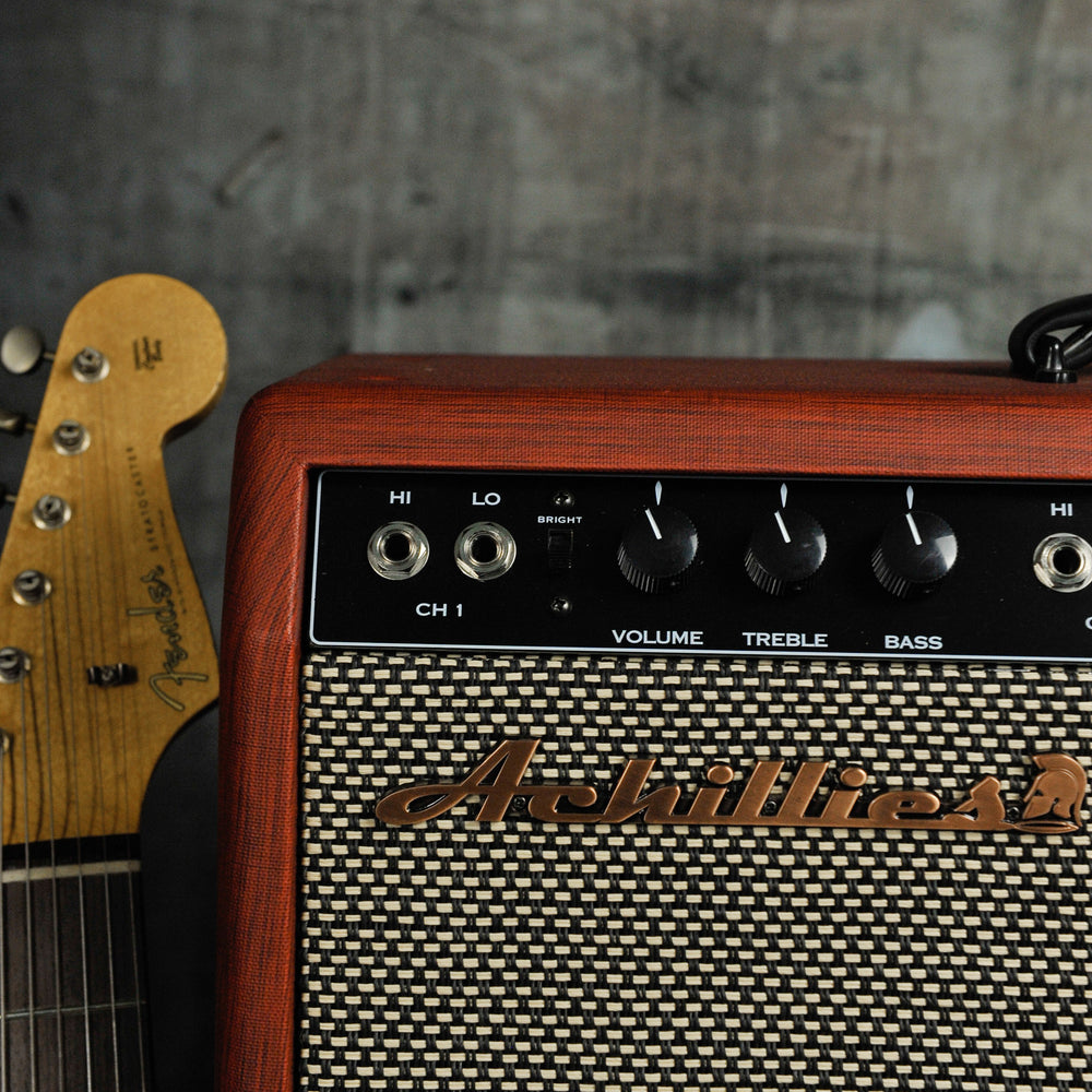 Achillies Zephyr 35 Fire Brick Red 2x10