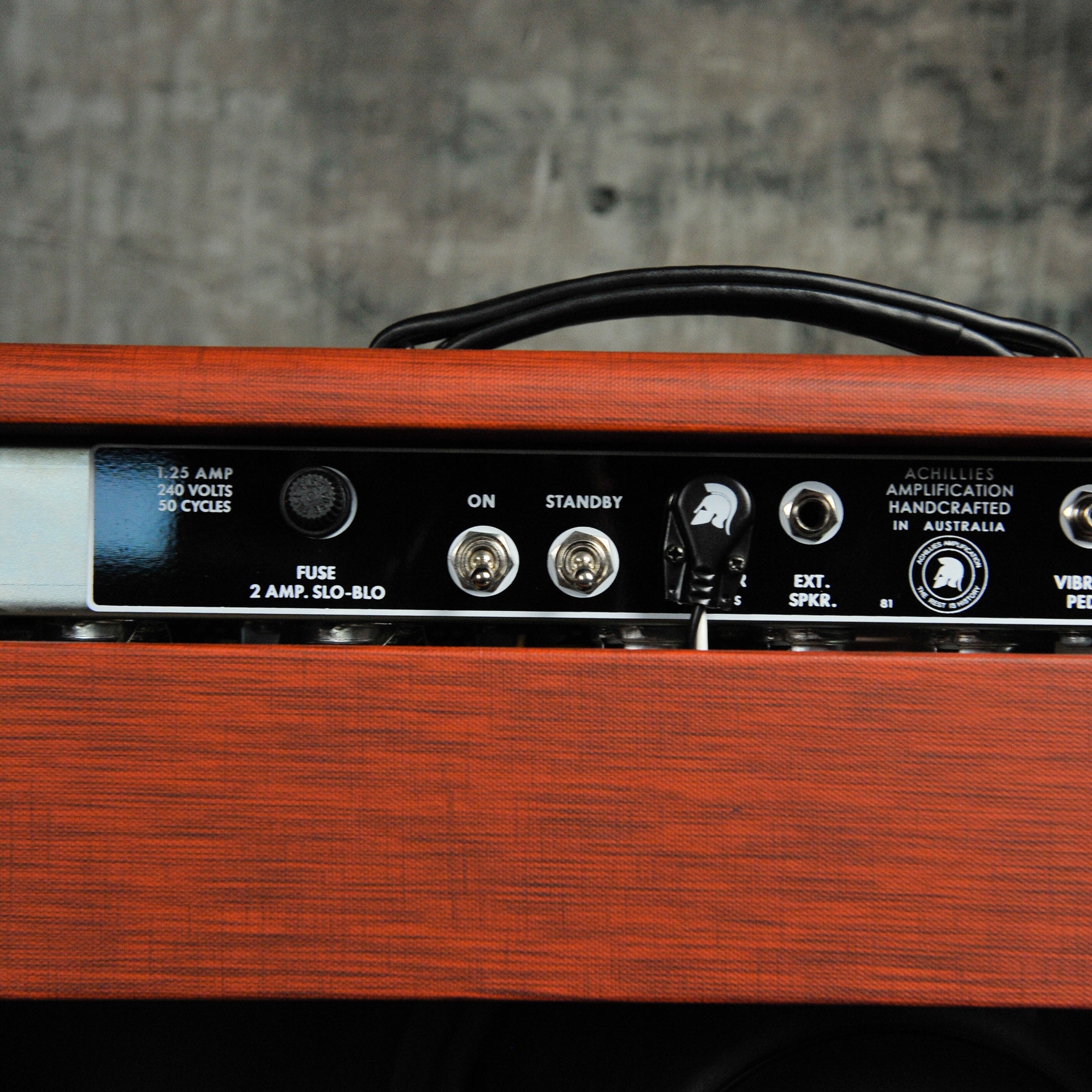 Achillies Zephyr 35 Fire Brick Red 2x10