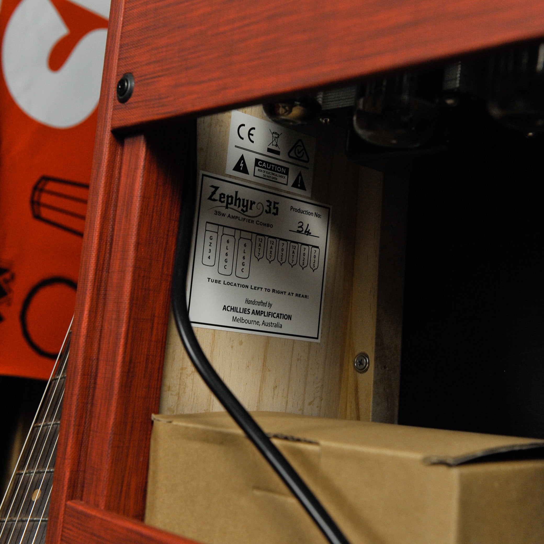 Achillies Zephyr 35 Fire Brick Red 2x10