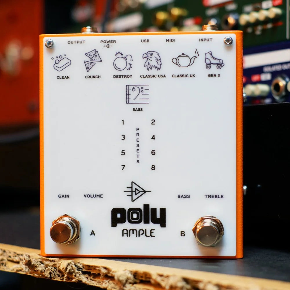 Poly Effects Ample Amp Modelling Pedal