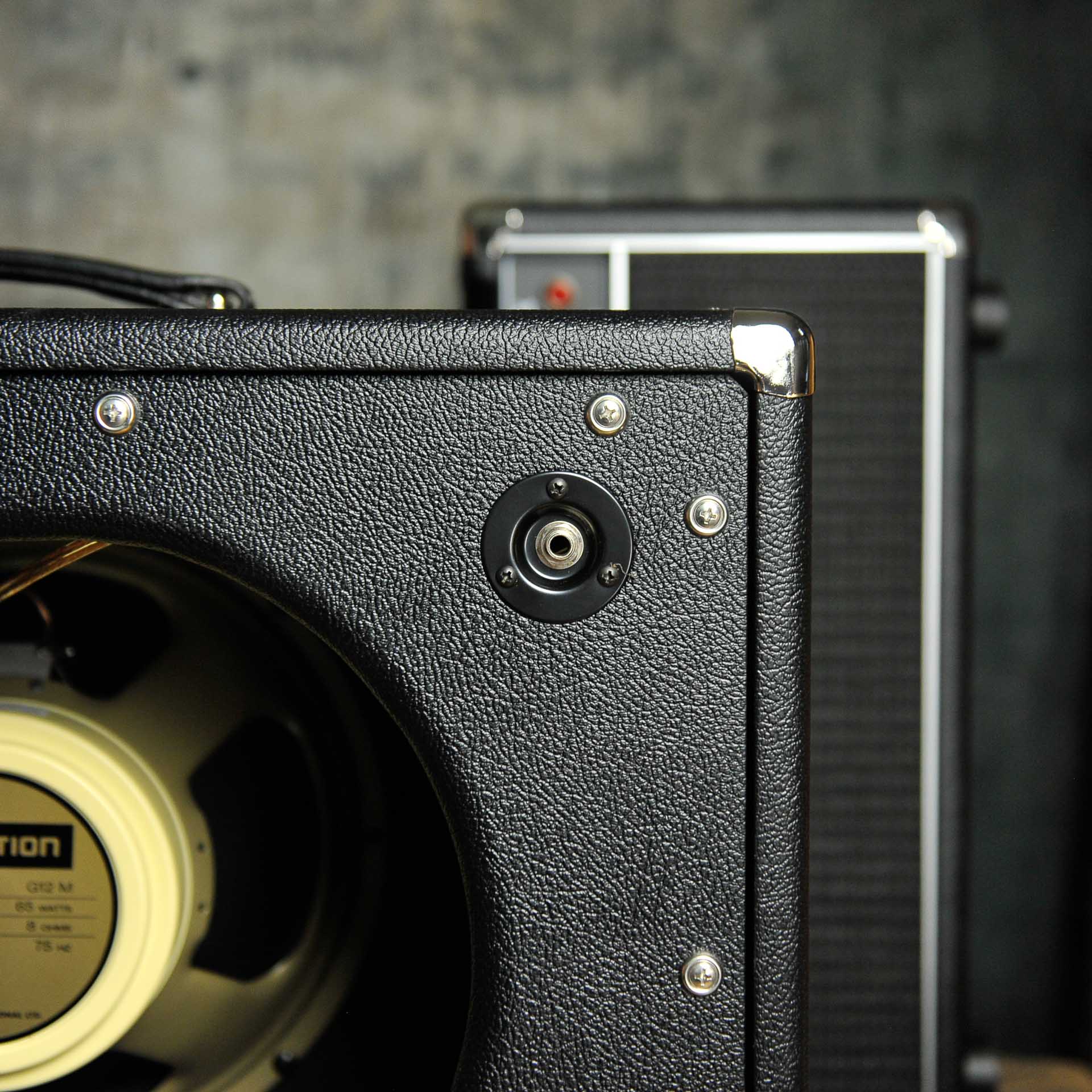 Amplified Nation 112 Speaker Cabinet Black Tolex Black Grill Celestion G12-65