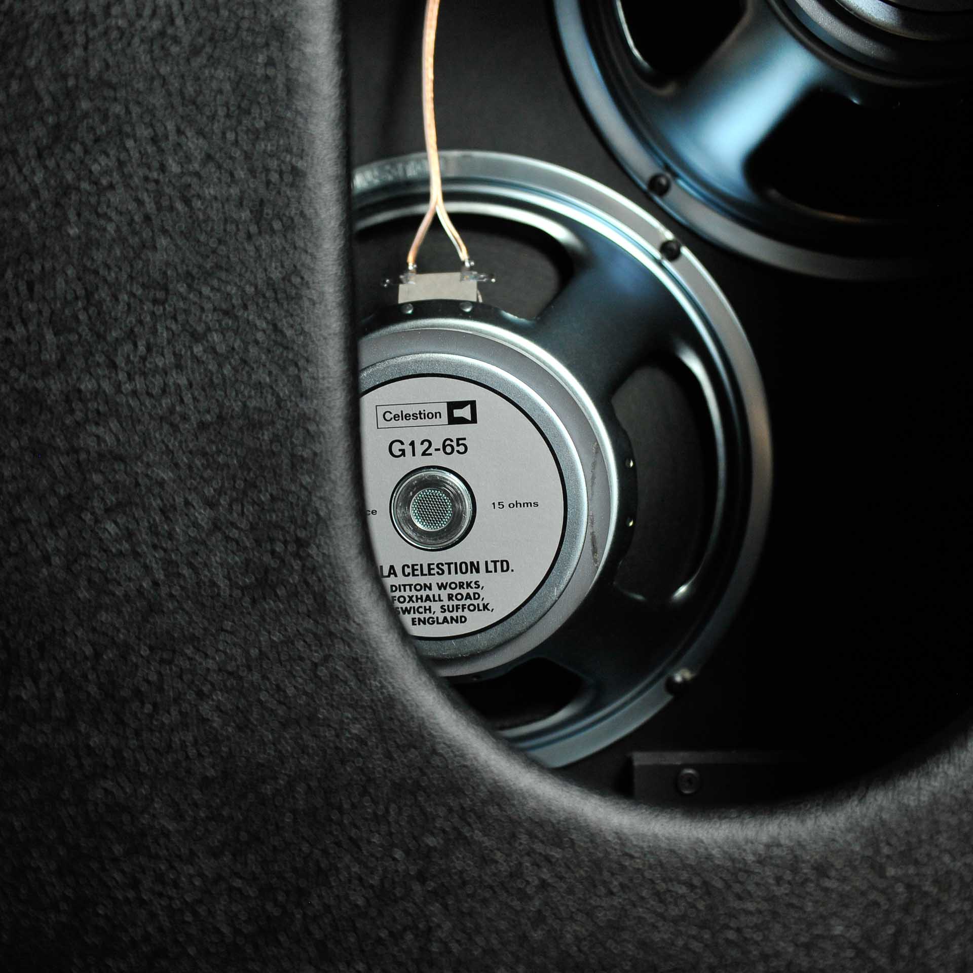 Amplified Nation 212 Speaker Cabinet Black Tolex & Grill Celestion G12-65