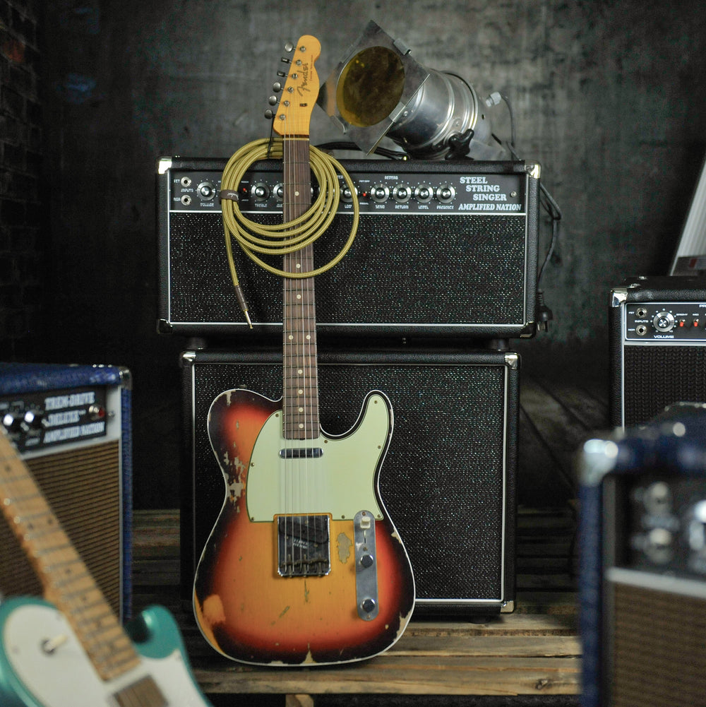 Fender Custom Shop Vintage Custom 1959 Telecaster® Custom NOS, Rosewood Fingerboard, Chocolate 3-Color Sunburst