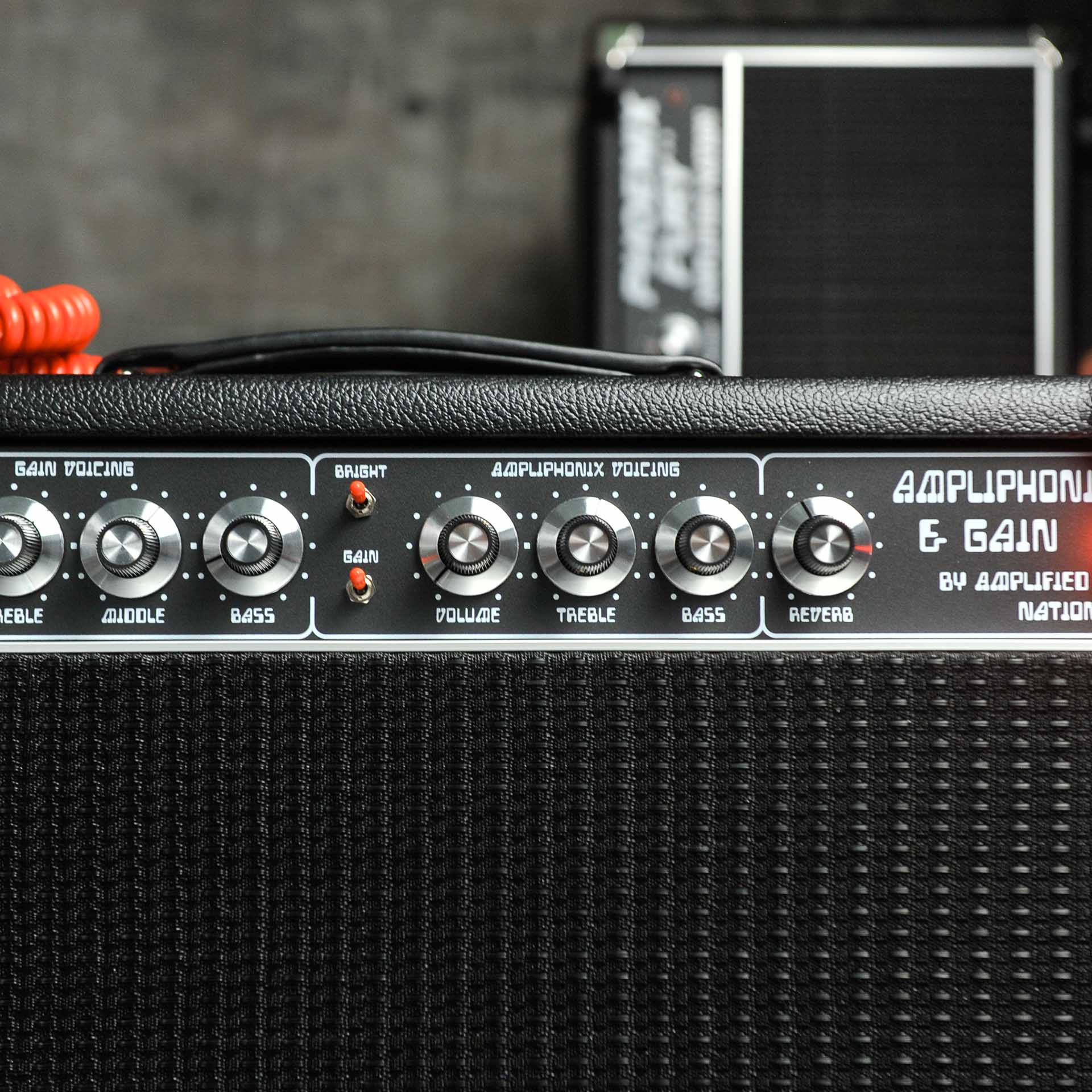 Amplified Nation Ampliphonix and Gain 50w Head Black Tolex