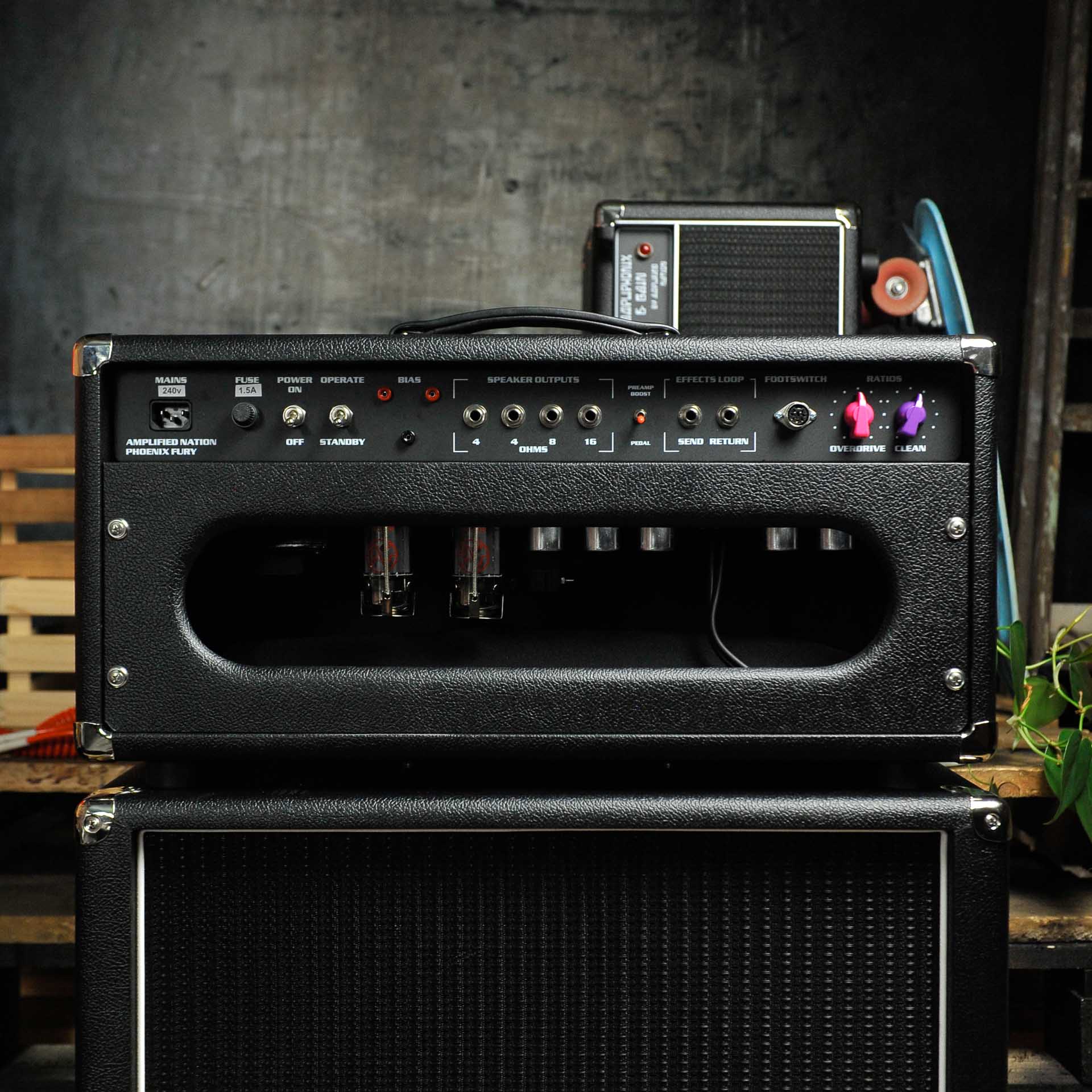 Amplified Nation Phoenix Fury 50w Head Black Tolex
