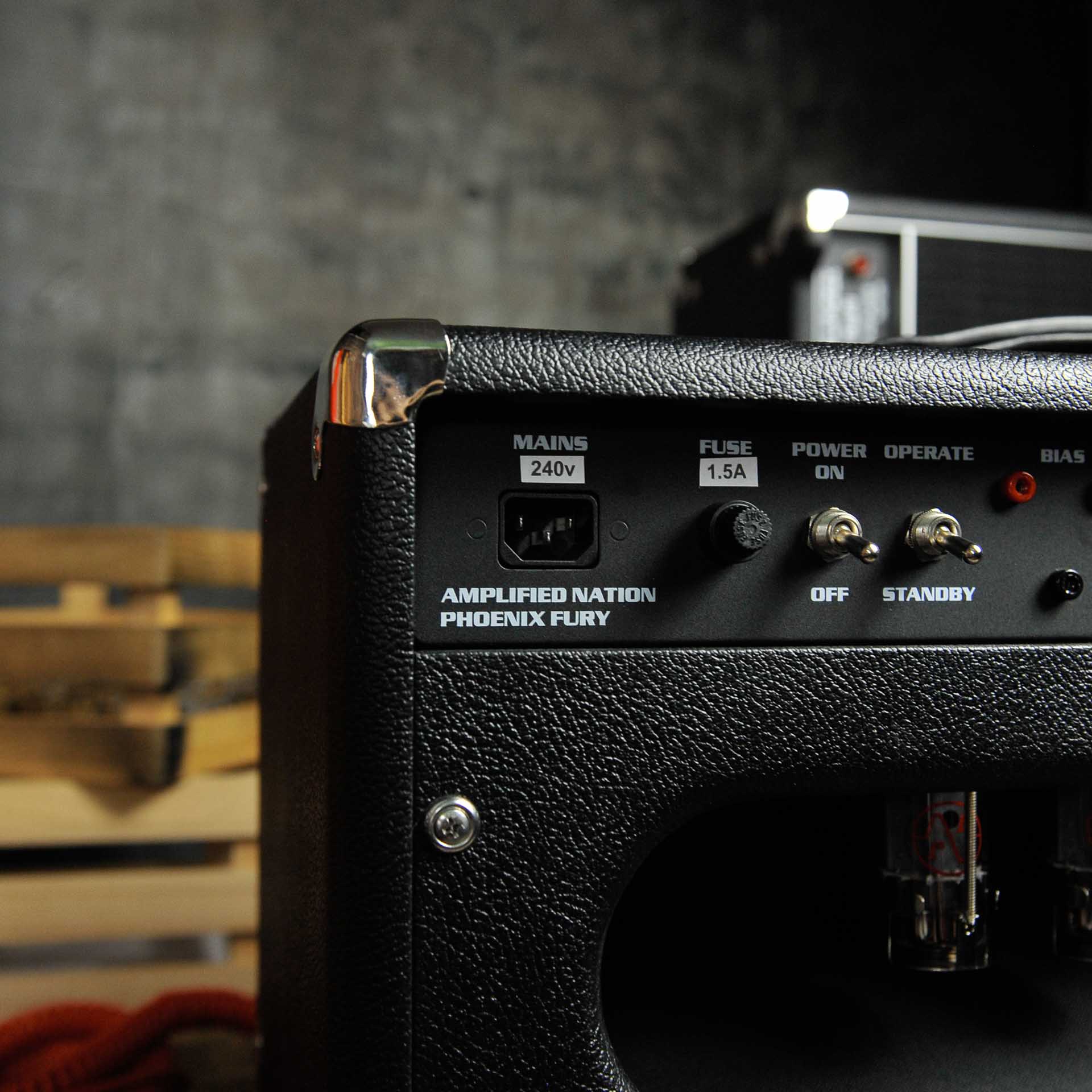 Amplified Nation Phoenix Fury 50w Head Black Tolex