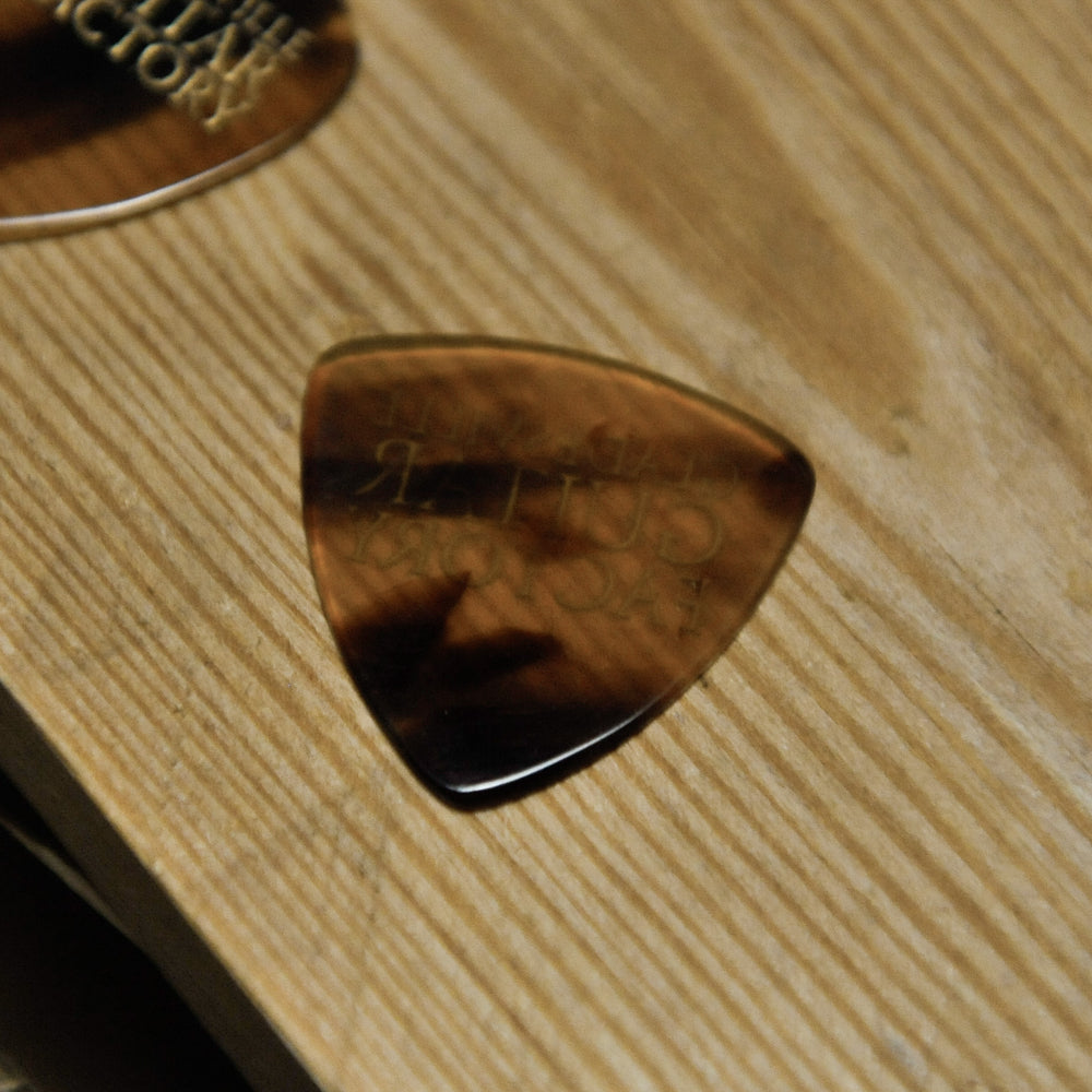 Apollo Handmade Tortoiseshell Casein Triangle Pick  1.5mm