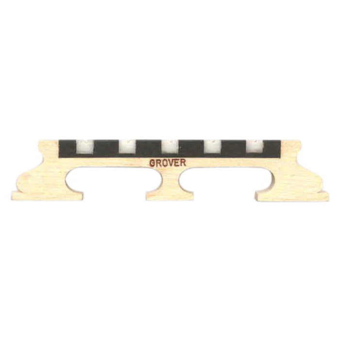 Grover Acousticraft Bone 96 5/8 5-String Banjo Bridge