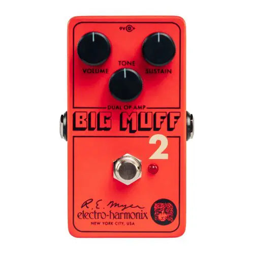 Electro Harmonix Big Muff Pi 2 | Dual Op-Amp Fuzz Pedal