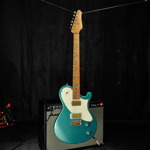 Seth Baccus Shoreline JM HH Maple/ Aged Ocean Jade Metallic, Gold Foil Pickups