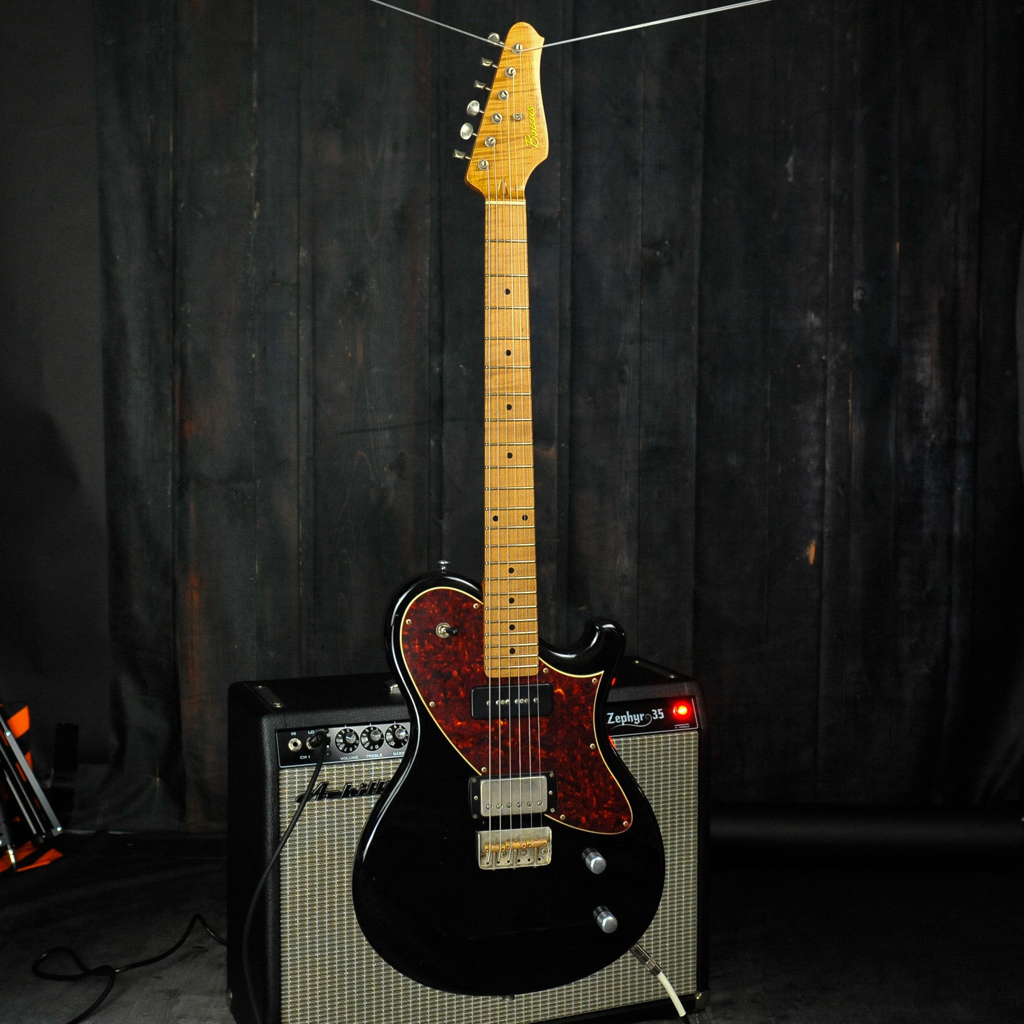 Seth Baccus Shoreline JM H-90 Rosewood Aged Black – Gladesville Guitar ...