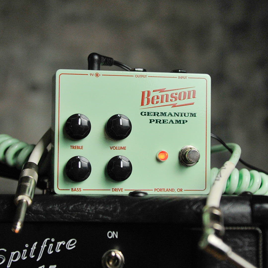 Benson Germanium Preamp – Rich Analog Overdrive | Buy Online in