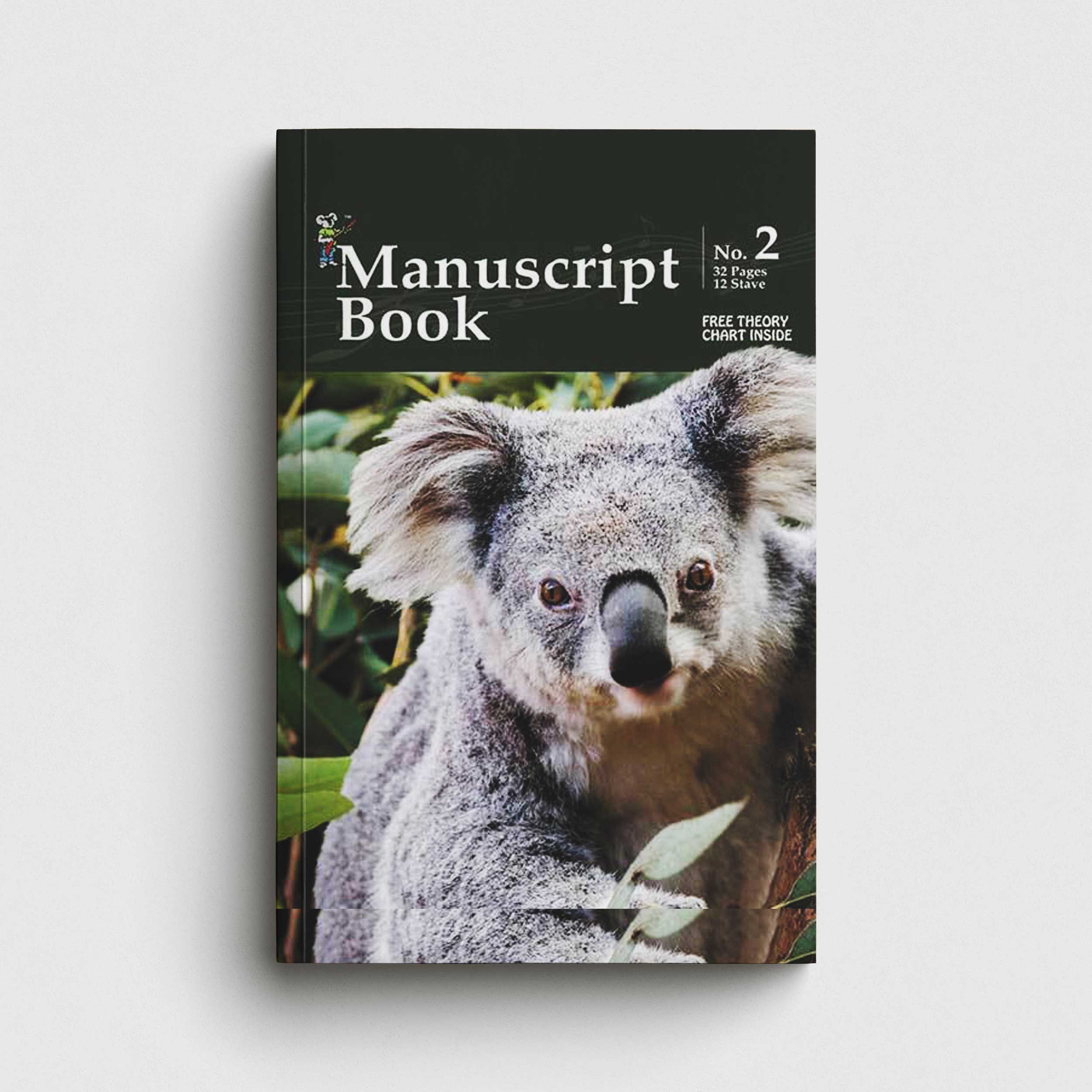 Progressive Manuscript Book 2 Stapled. 32-Pages/12 Stave