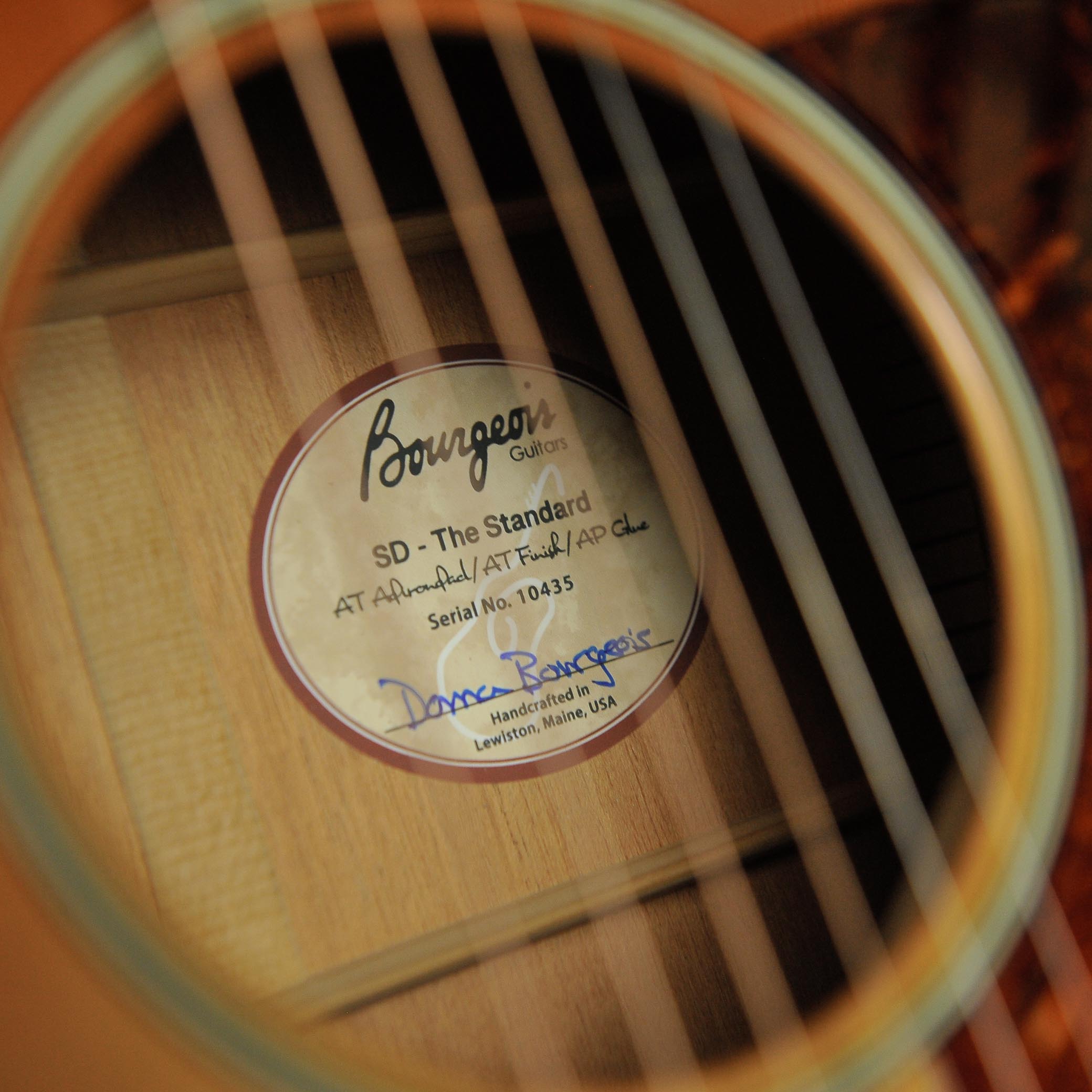 Bourgeois Aged Tone Series SD The Standard Adirondak Top #10435