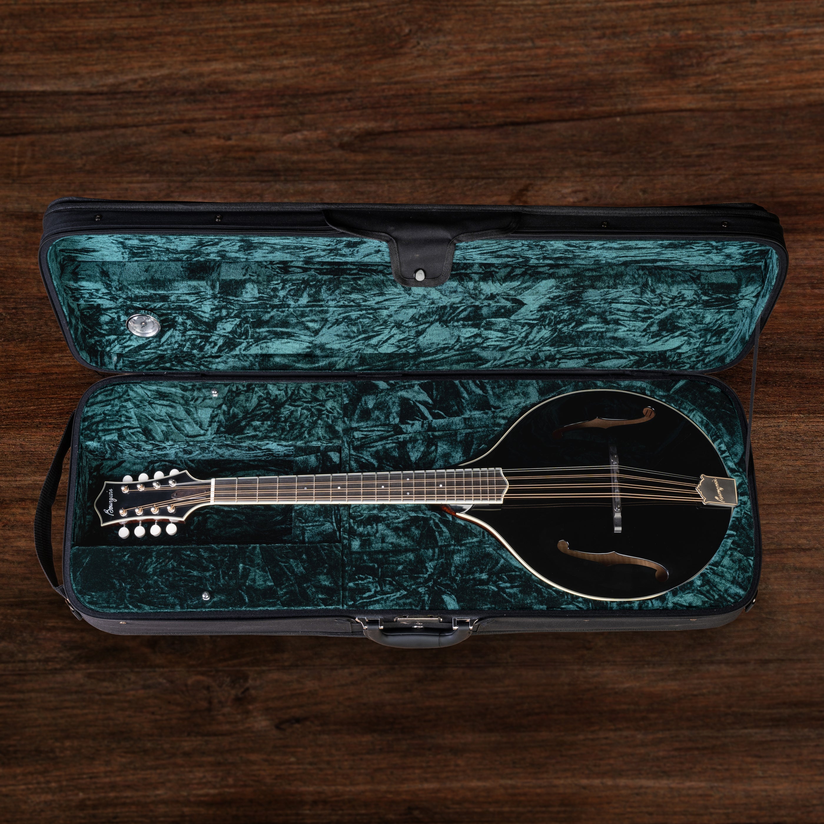 Bourgeois Touchstone Series M5-O-BT Octave Mandolin Blacktop