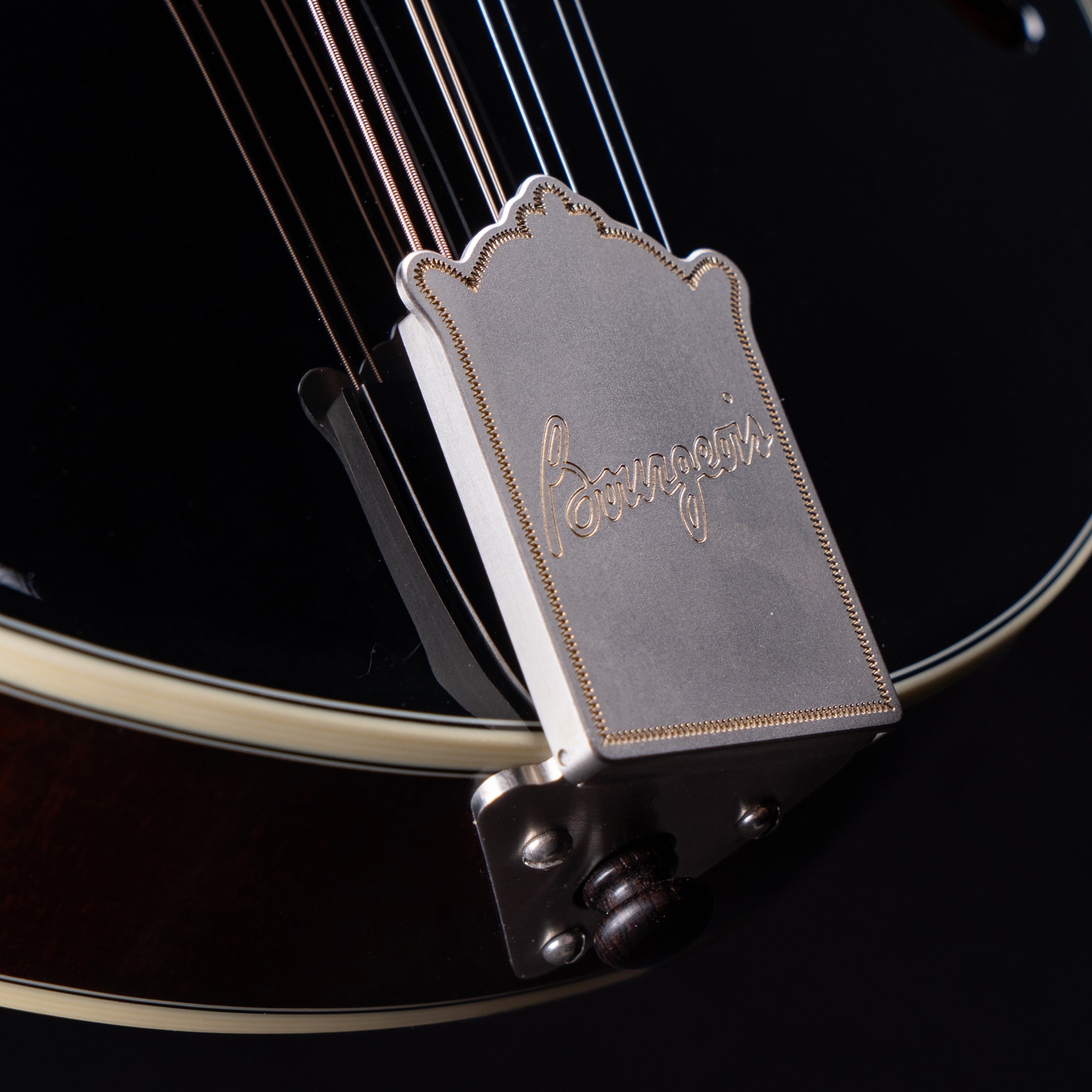 Bourgeois Touchstone Series M5-O-BT Octave Mandolin Blacktop