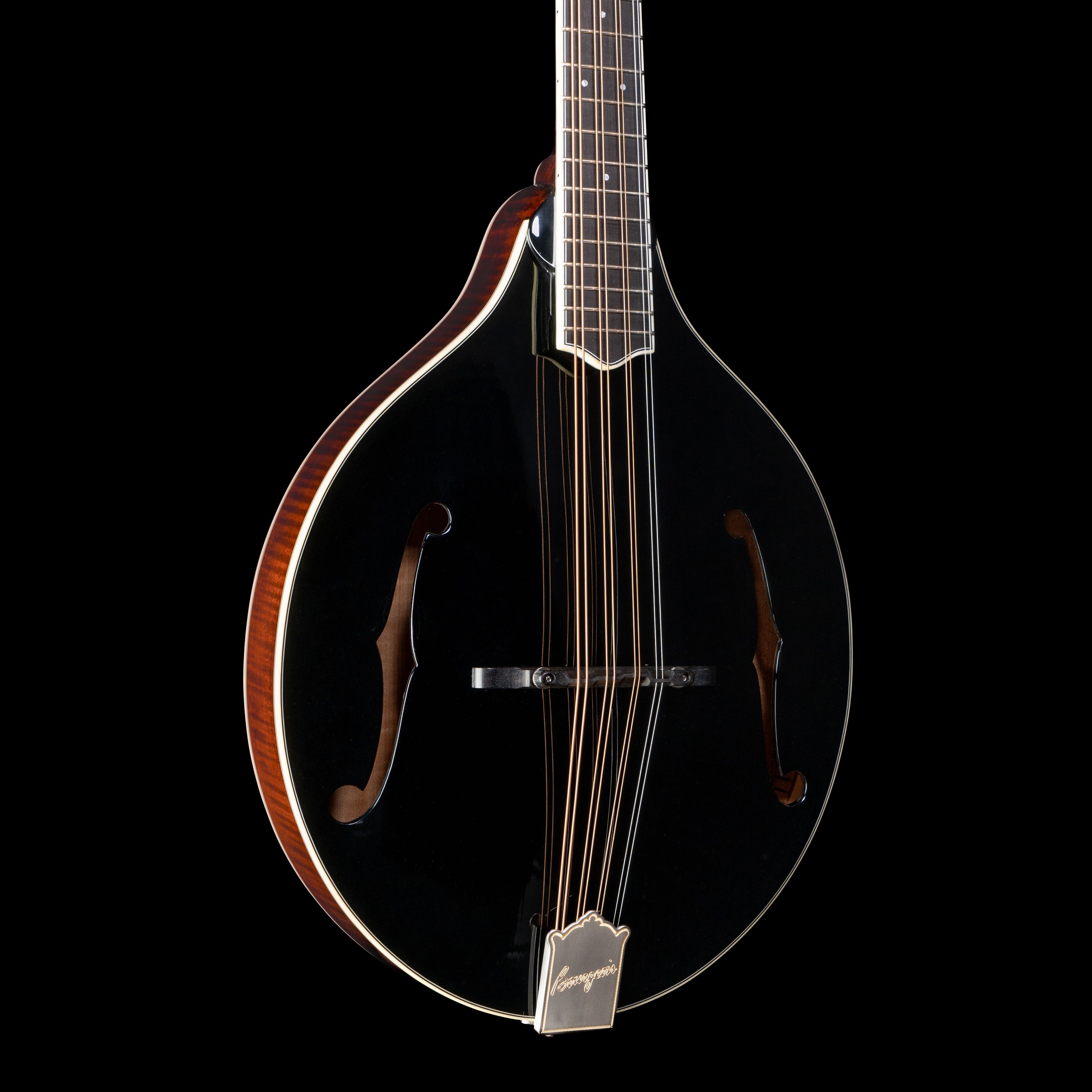 Bourgeois Touchstone Series M5-O-BT Octave Mandolin Blacktop