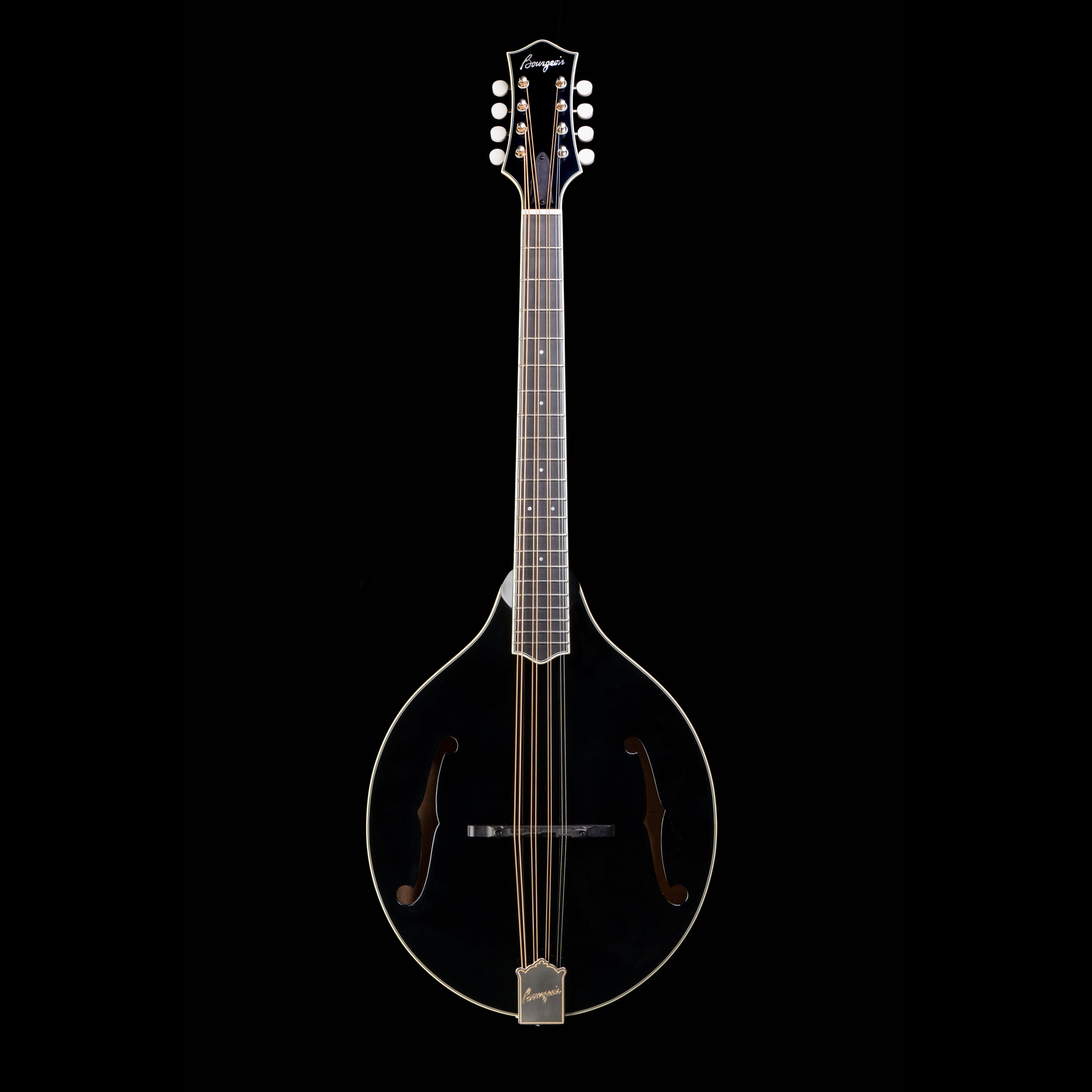 Bourgeois Touchstone Series M5-O-BT Octave Mandolin Blacktop