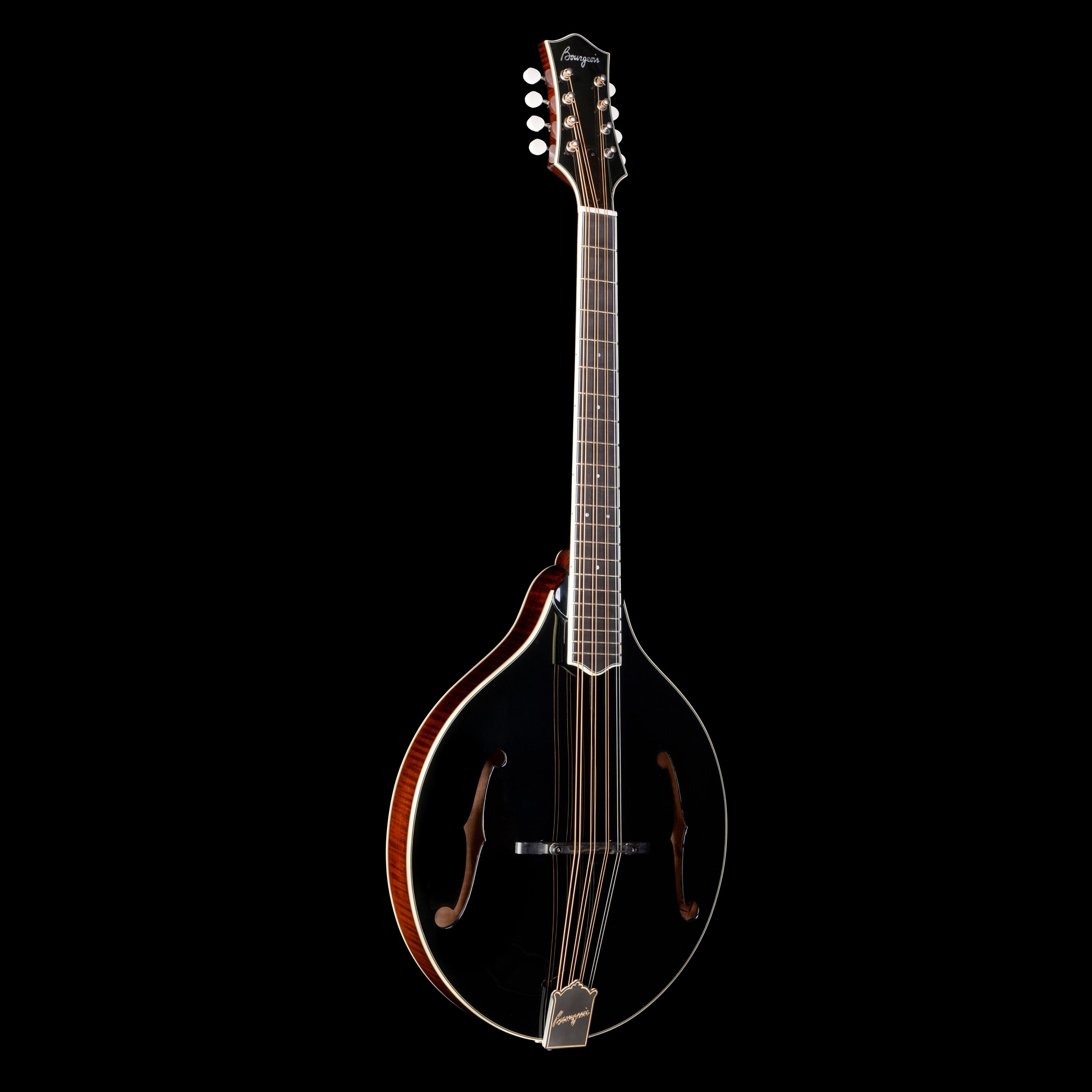 Bourgeois Touchstone Series M5-O-BT Octave Mandolin Blacktop