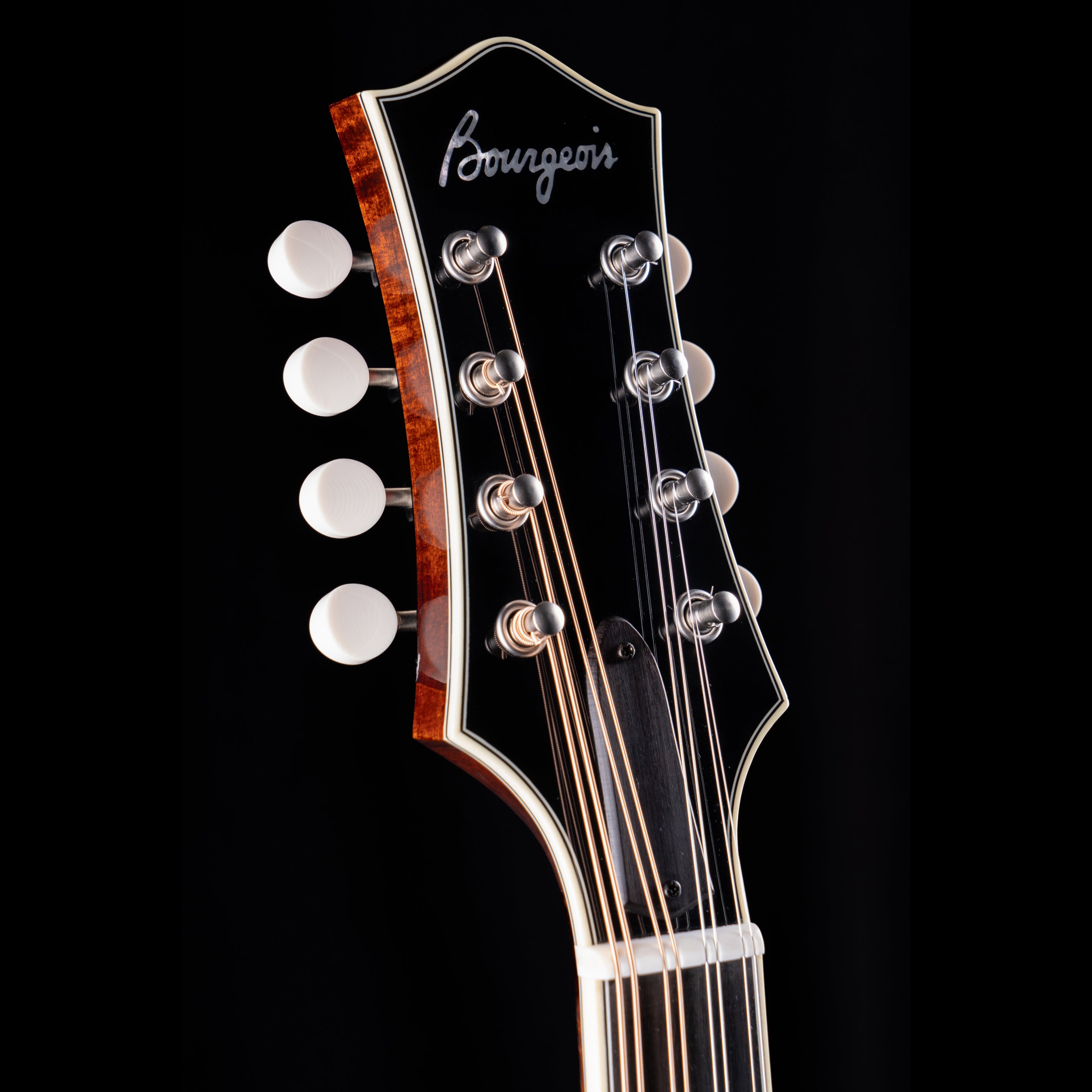 Bourgeois Touchstone Series M5-O-BT Octave Mandolin Blacktop