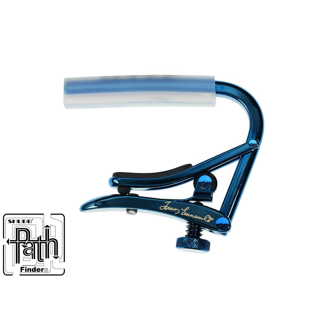 Shubb C1TE Tommy Emmanuel Steel-String Commemorative Capo - Twilight Blue