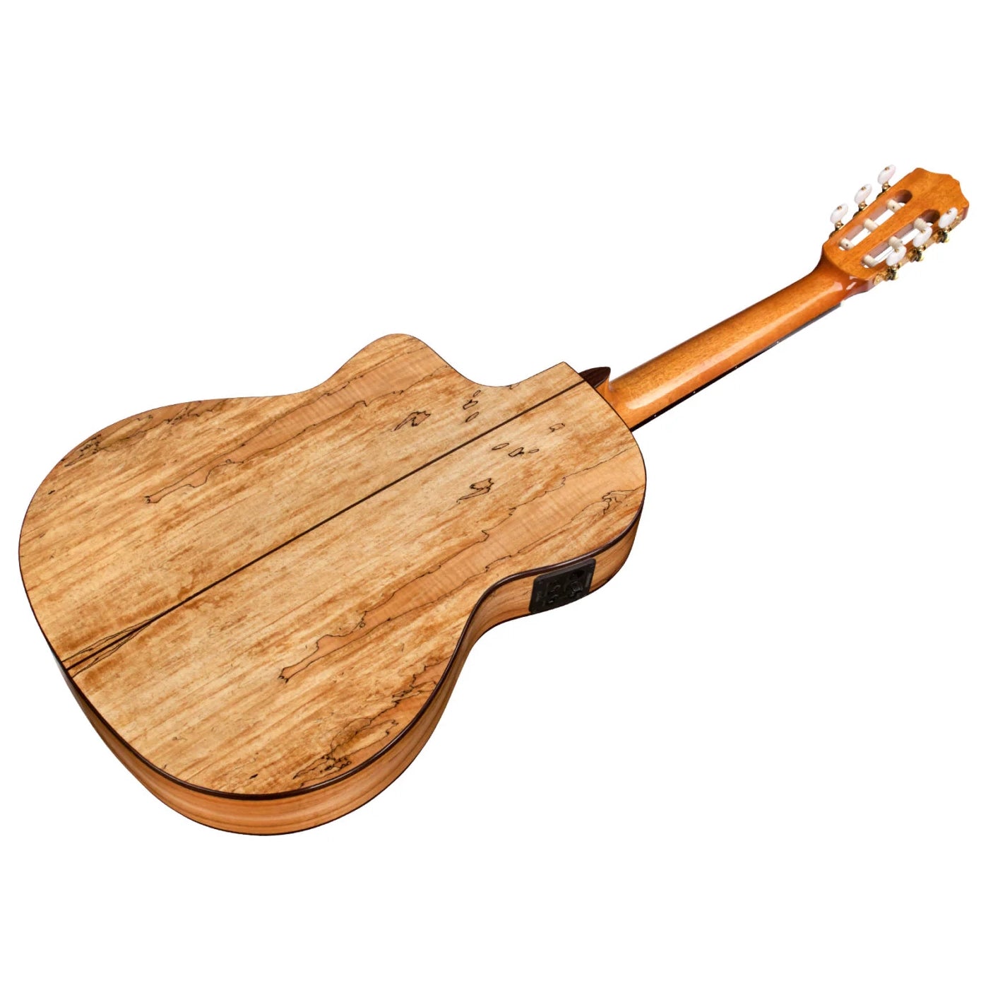 Cordoba C5-CET LTD  Thinline Spalted Maple Classical Electric w/Bag