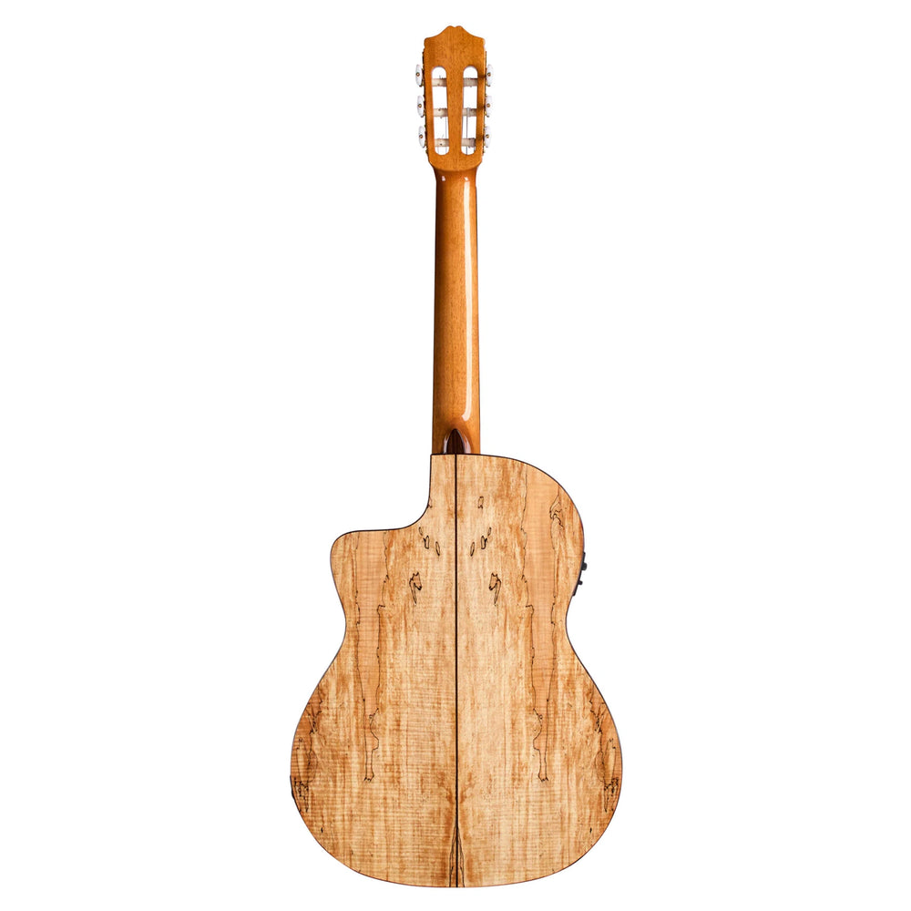 Cordoba C5-CET LTD  Thinline Spalted Maple Classical Electric w/Bag
