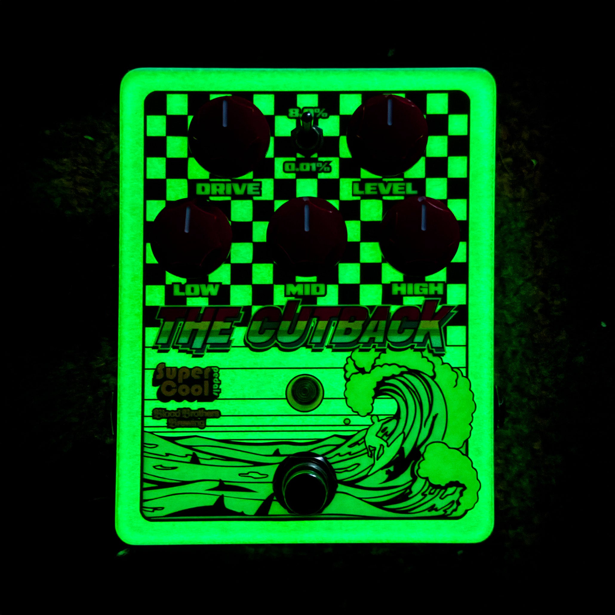 Supercool Pedals The Cutback Preamp / Distortion Pedal