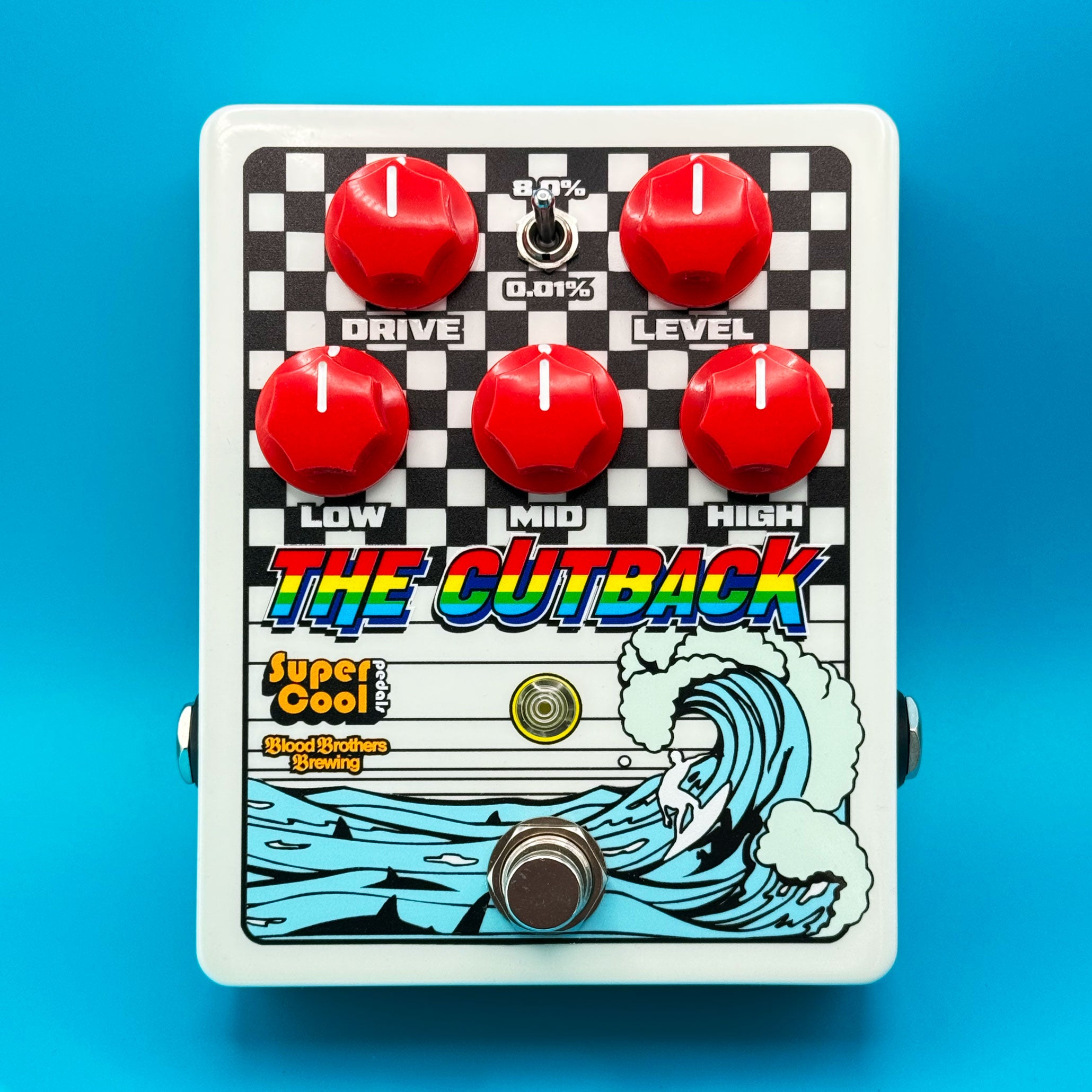 Supercool Pedals The Cutback Preamp / Distortion Pedal