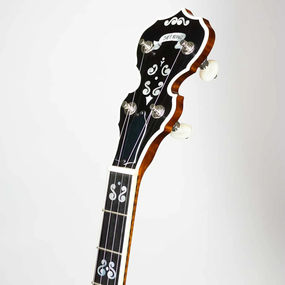 Deering Calico 5-String Banjo Resonator w/Case