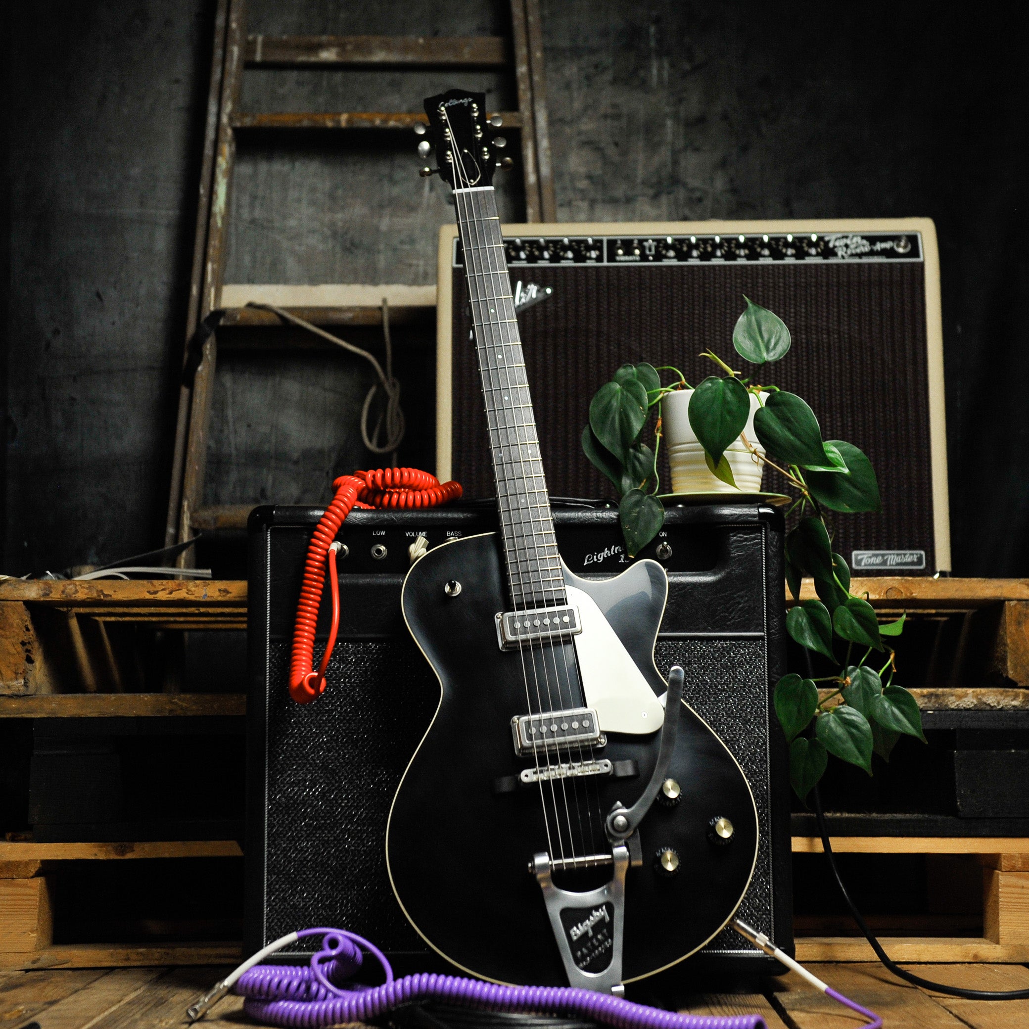 Collings 470 JL Julian Lage Signature Electric Antiqued Black