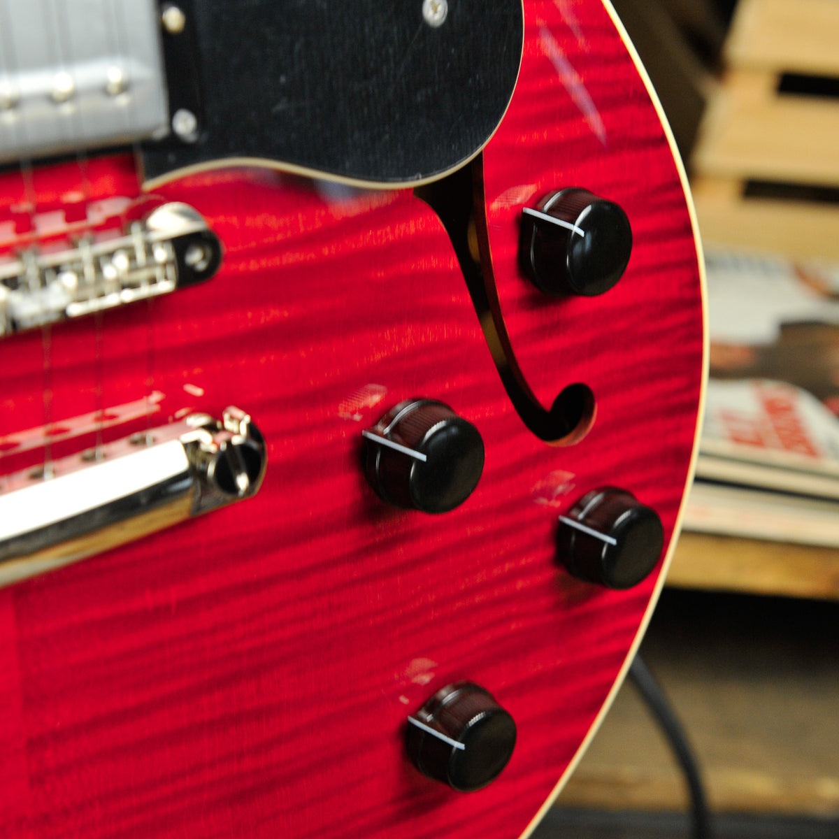 Collings 620 Semi-Hollow Electric Guitar Faded Cherry s#26055