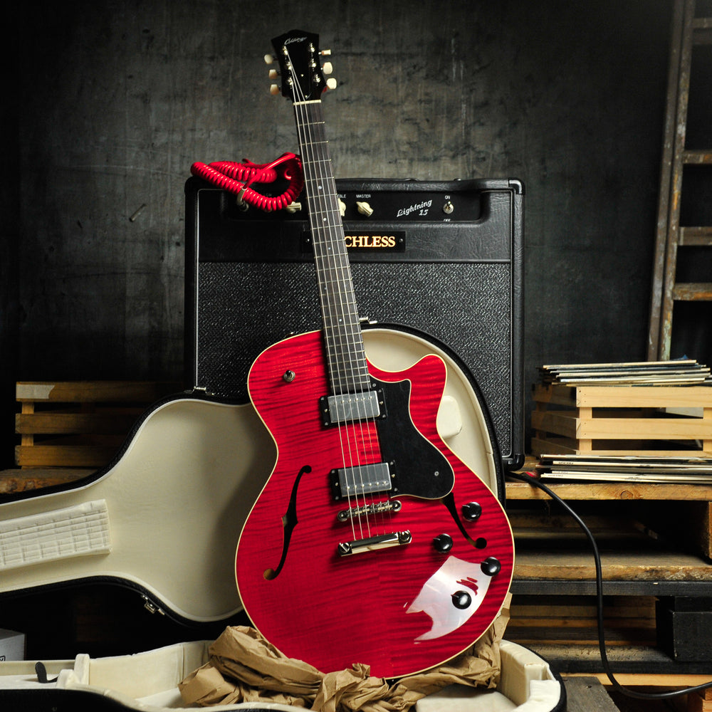Collings 620 Semi-Hollow Electric Guitar Faded Cherry s#26055