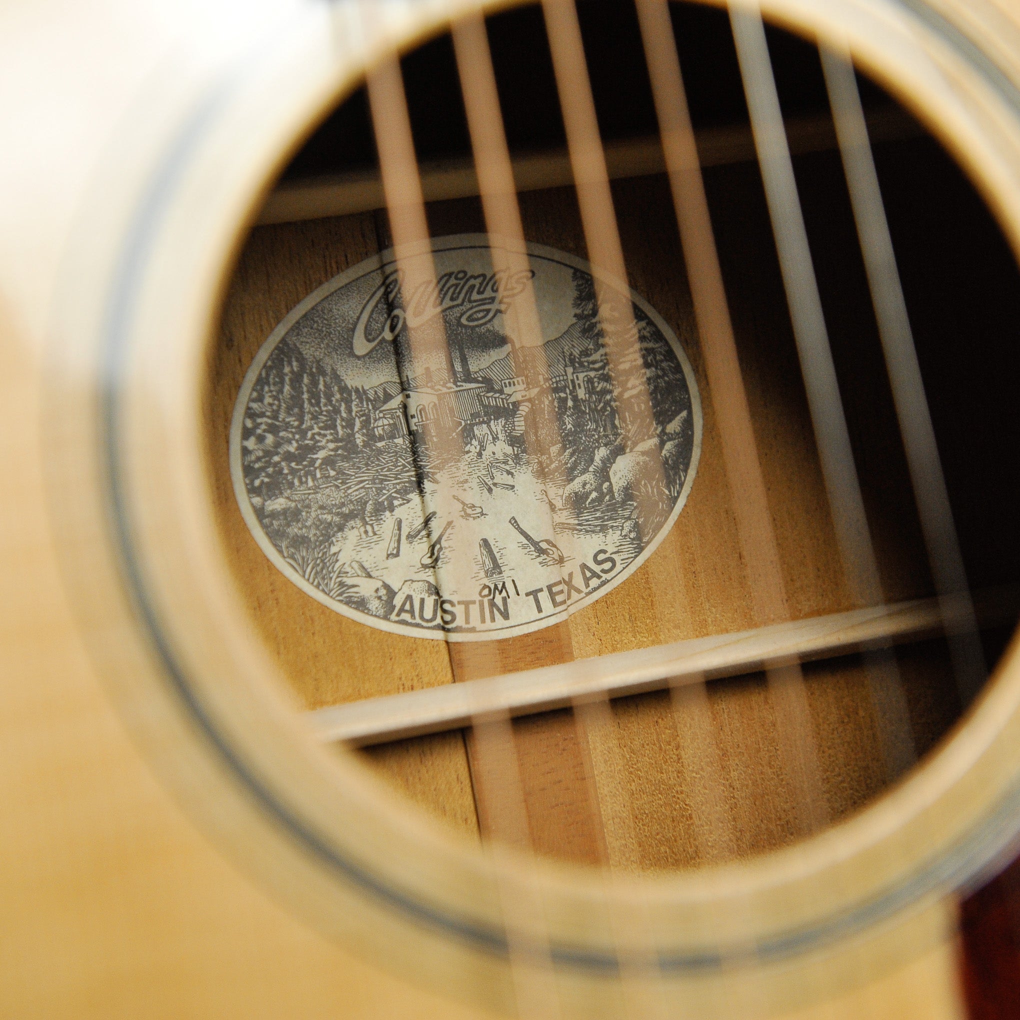 Collings OM1 Orchestral Model Sitka Mahogany Acoustic Guitar